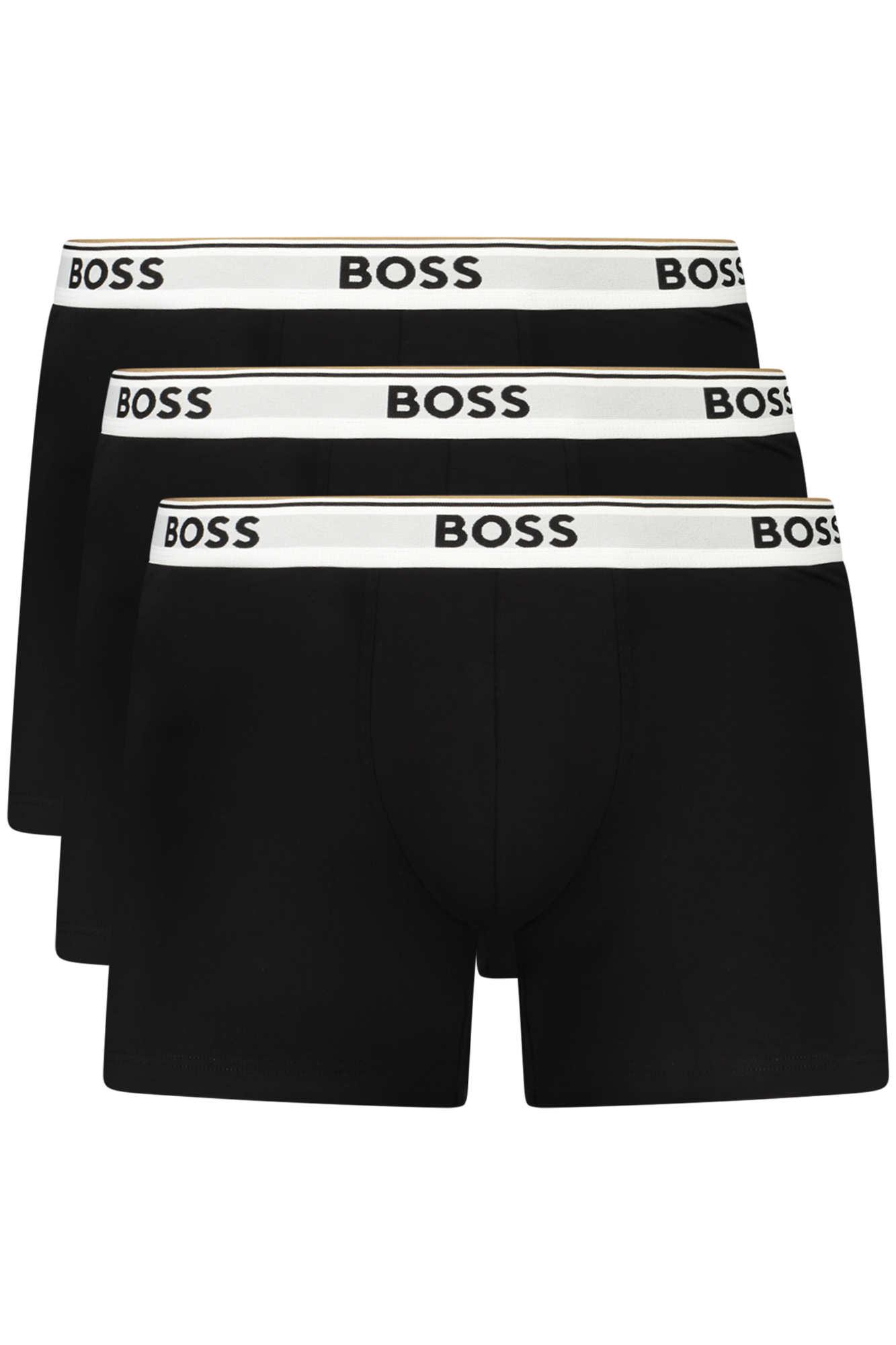 BOSS pánské černé boxerky