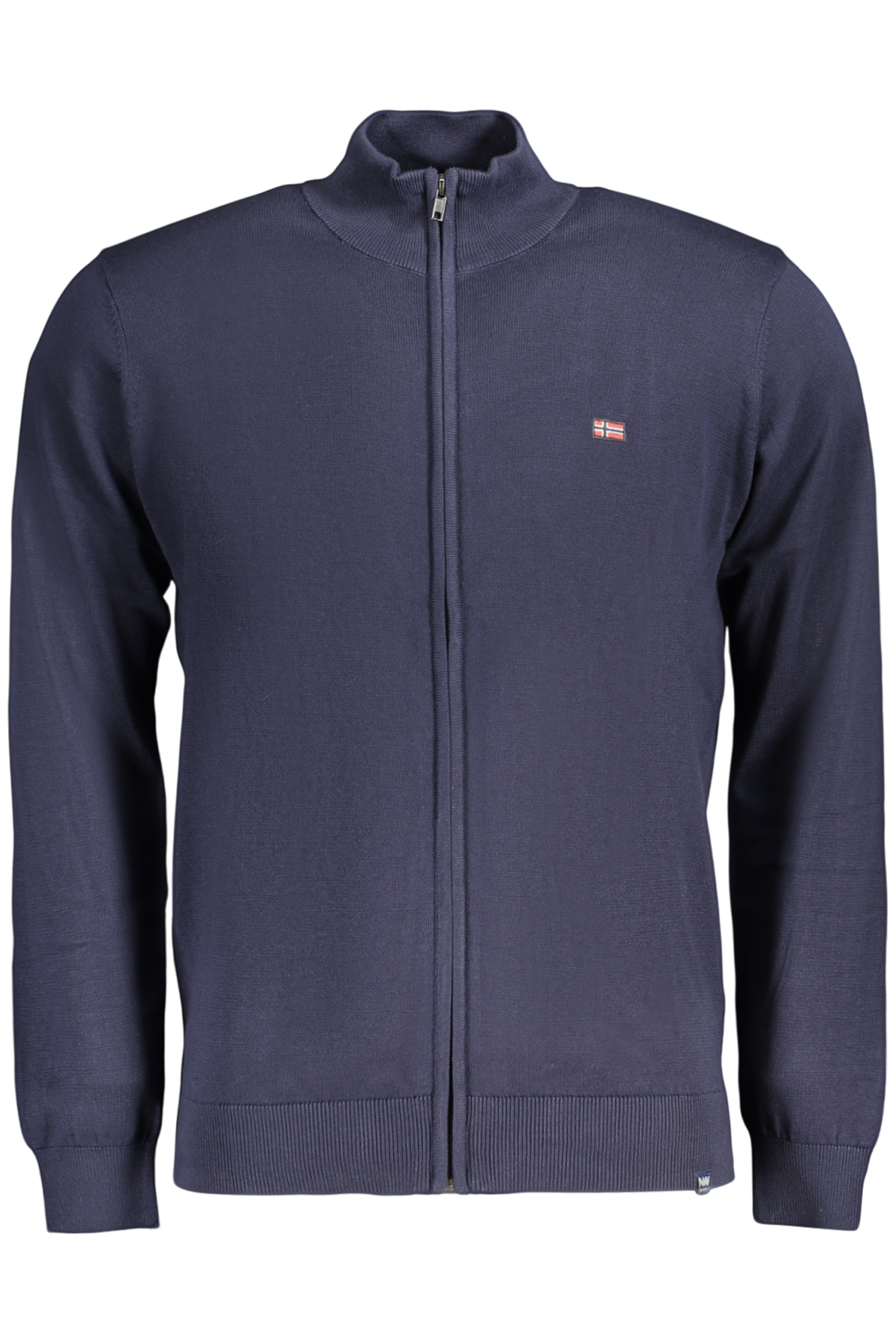 Cardigan albastru pentru bărbați