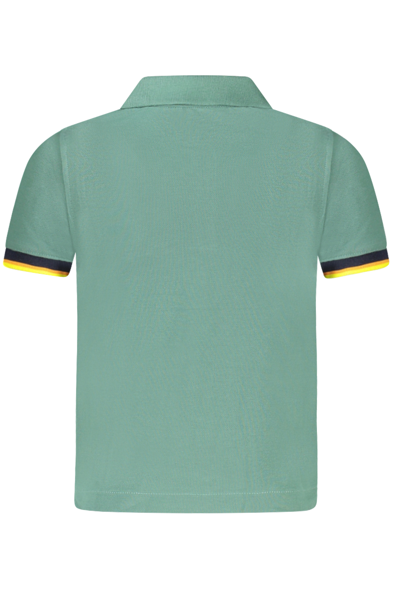 Tricou polo verde cu mânecă scurtă pentru copii