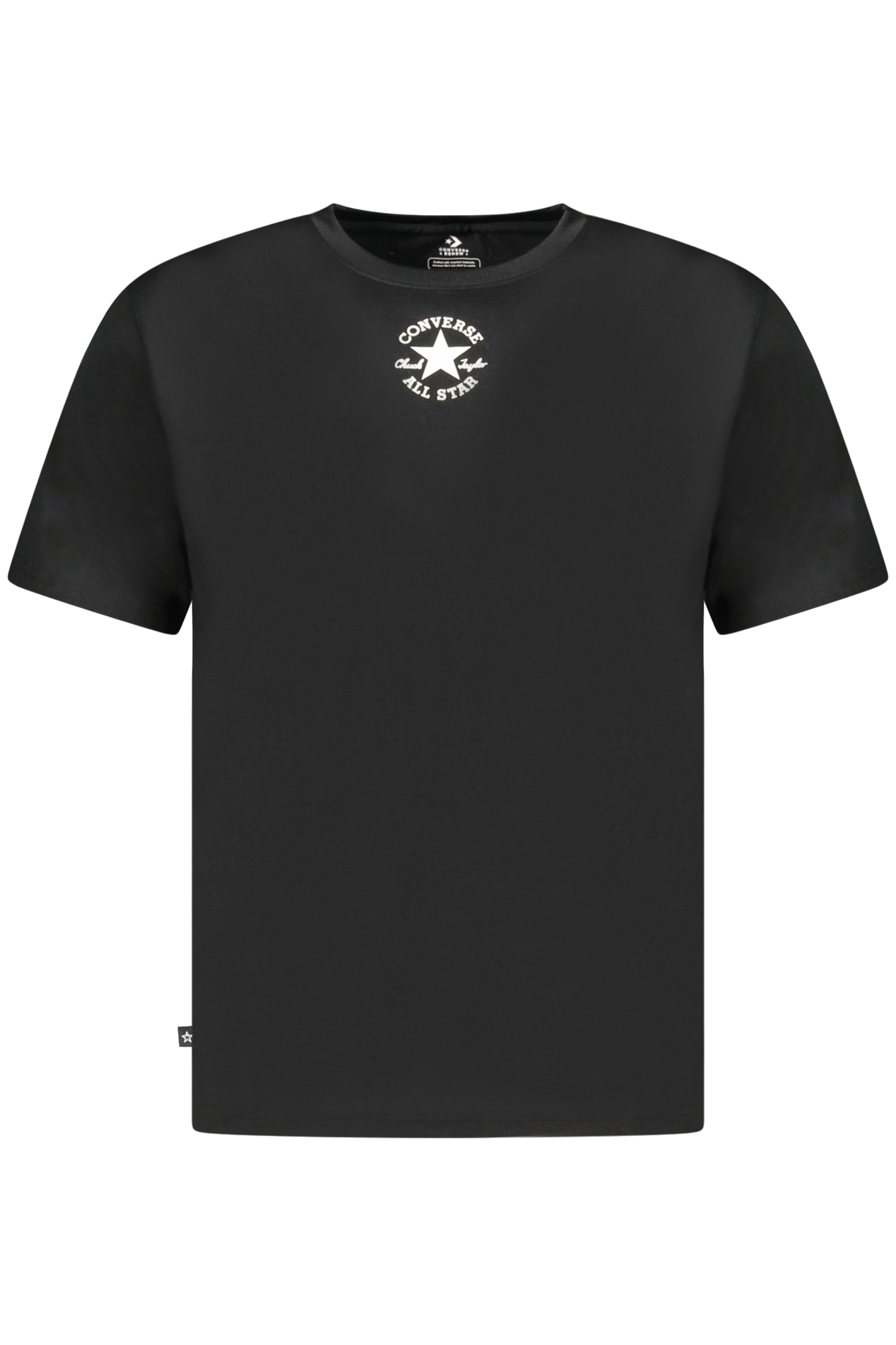 Detské čierne tričko s krátkym rukávom