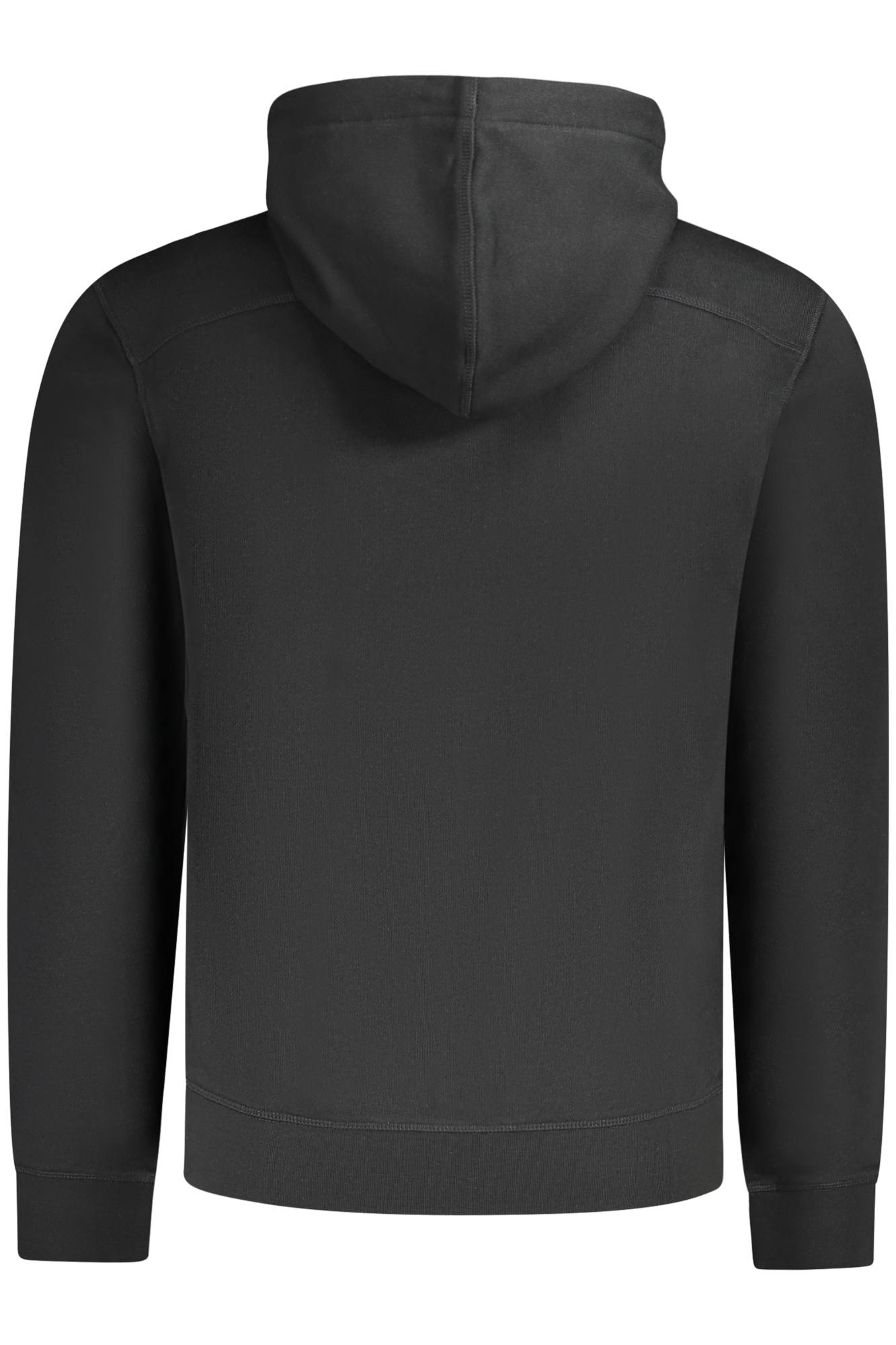 BOSS MEN&#039;S BLACK ZIP-UP SWEATSHIRT