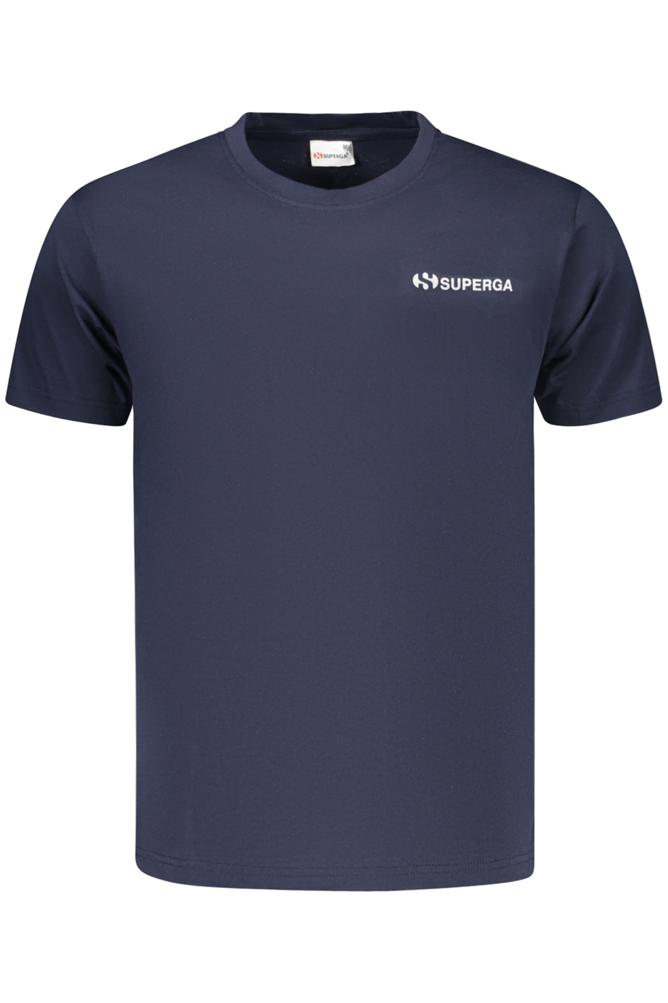 Синя тениска с къс ръкав