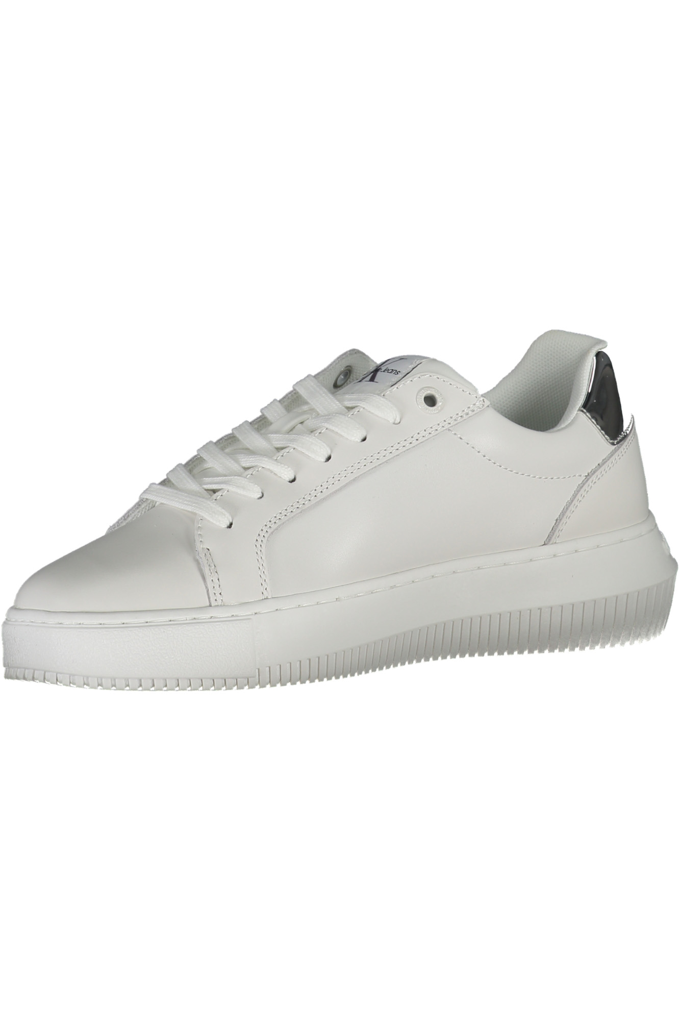 White women's leather sneakers Calvin Klein Jeans