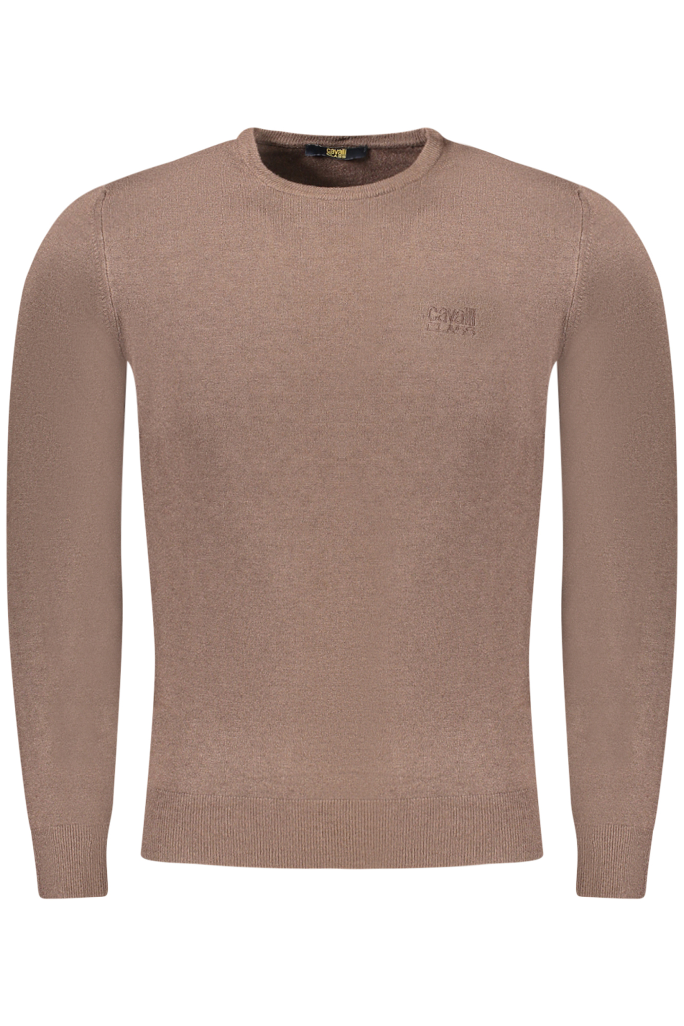 CAVALLI CLASS MEN&#039;S BROWN SWEATER