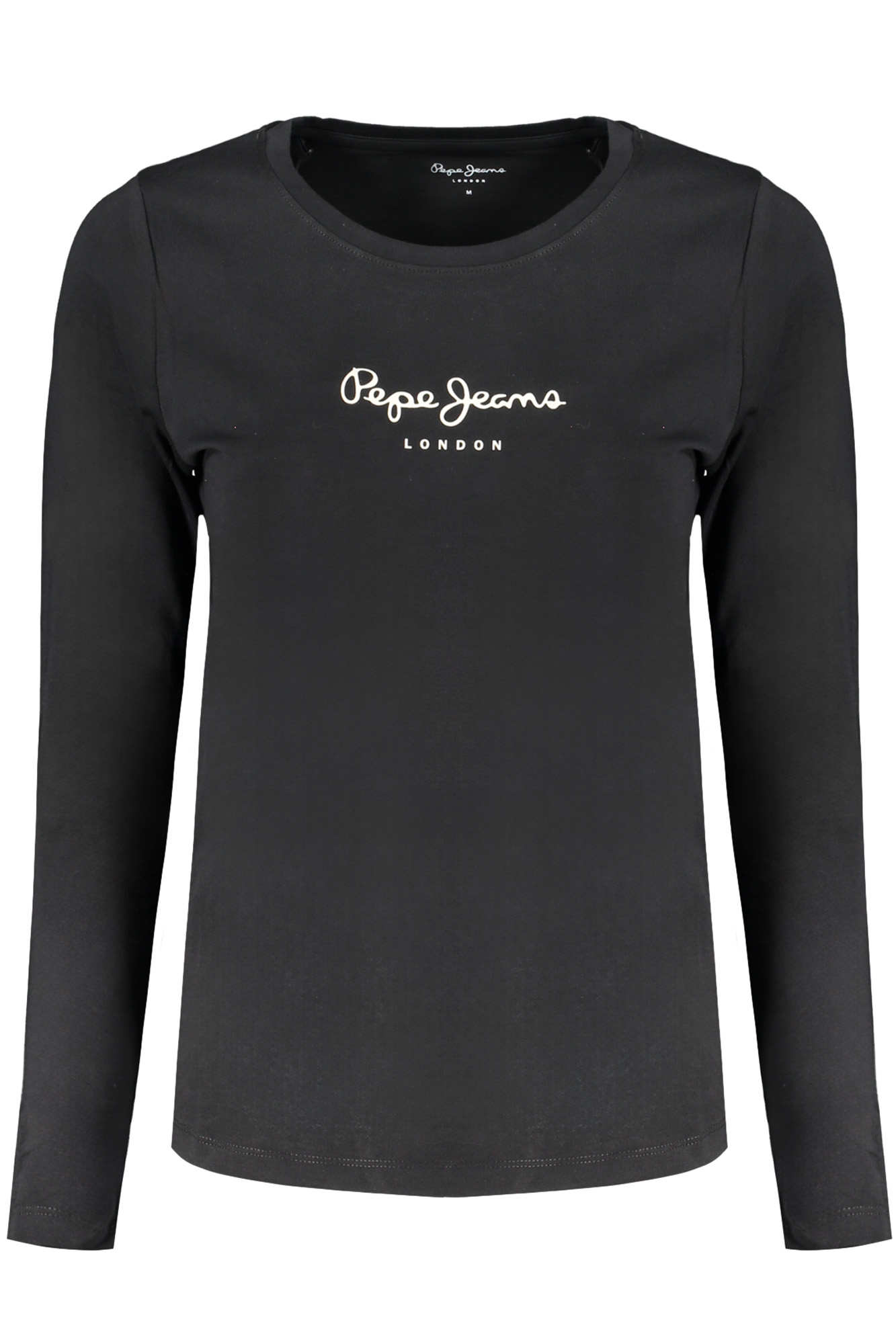PEPE JEANS WOMEN&#039;S LONG SLEEVE T-SHIRT BLACK