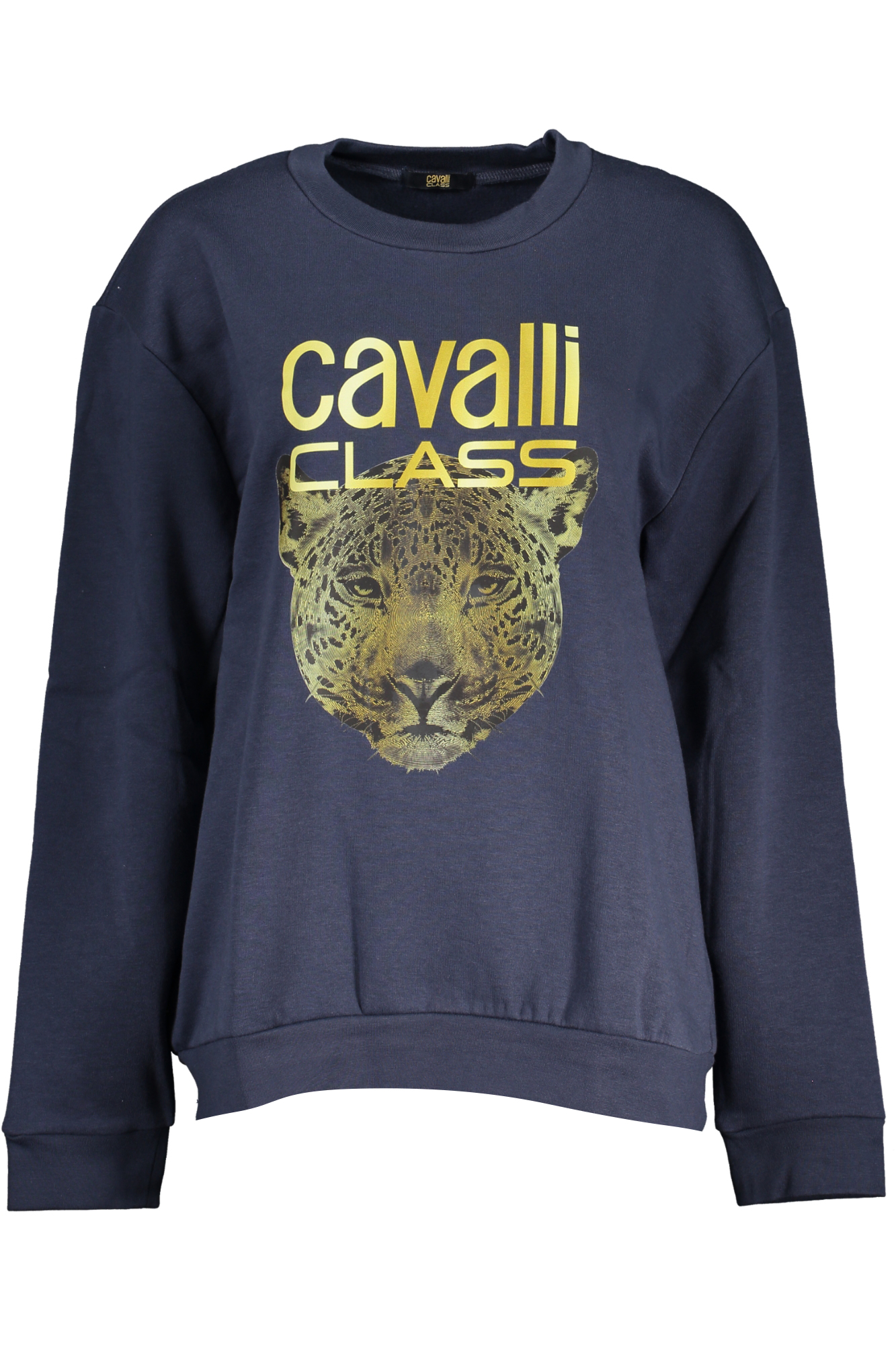 CAVALLI CLASS WOMEN'S ZIPLESS SWEATSHIRT BLUE