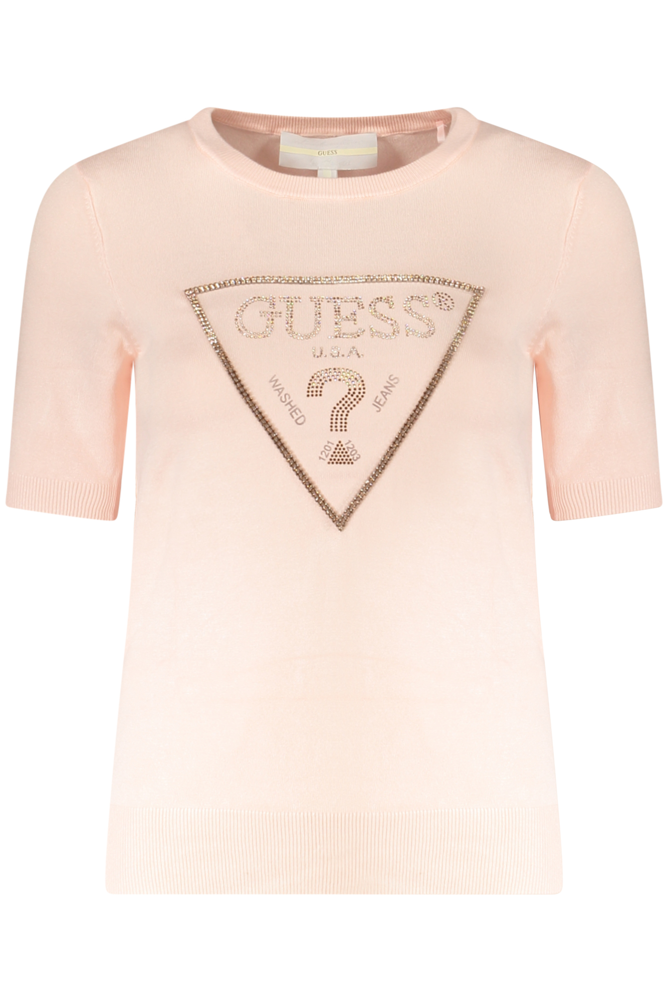GUESS JEANS WOMEN&#039;S PINK SWEATER