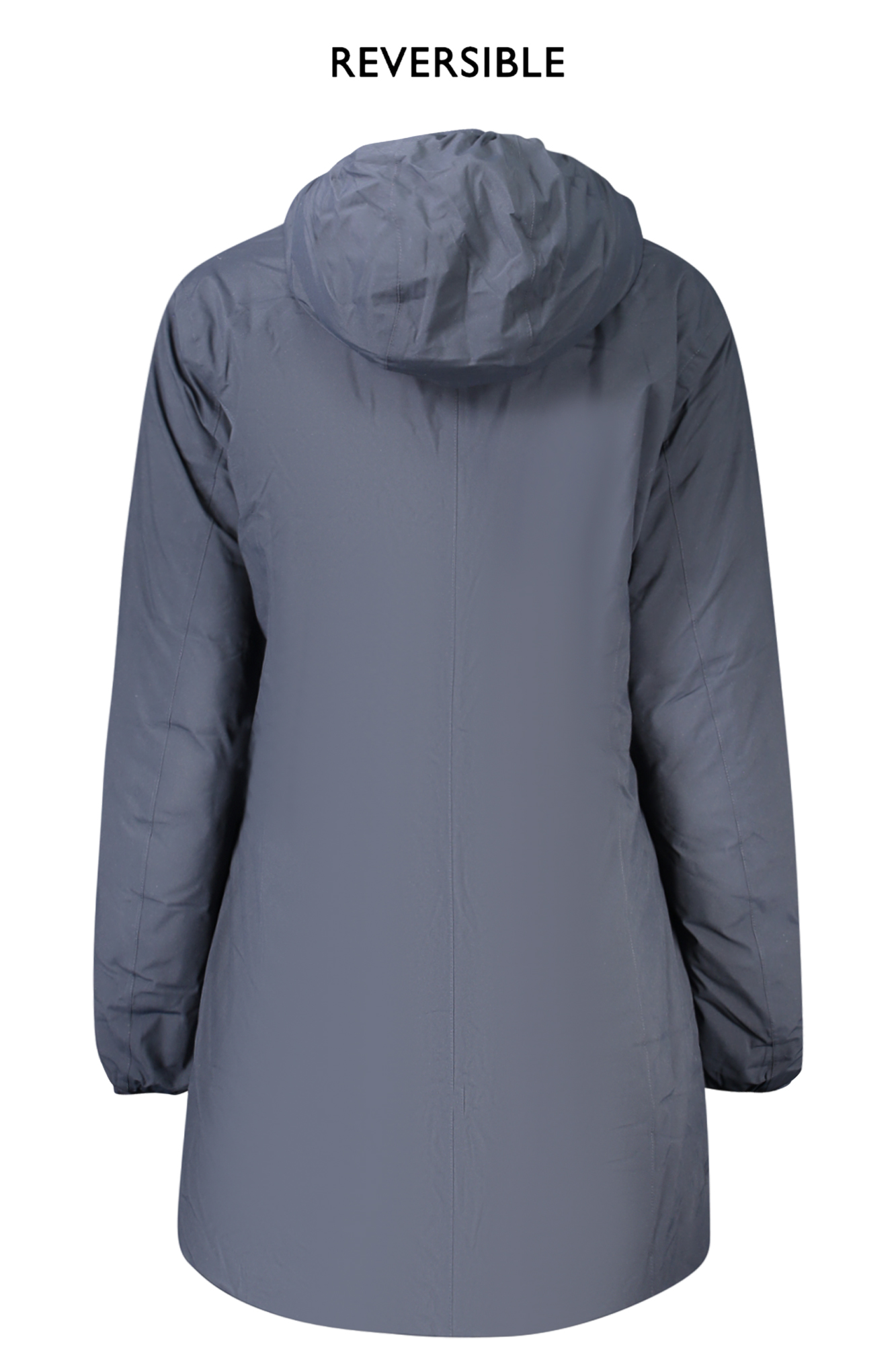 Jachetă reversibilă albastră pentru femei K-WAY