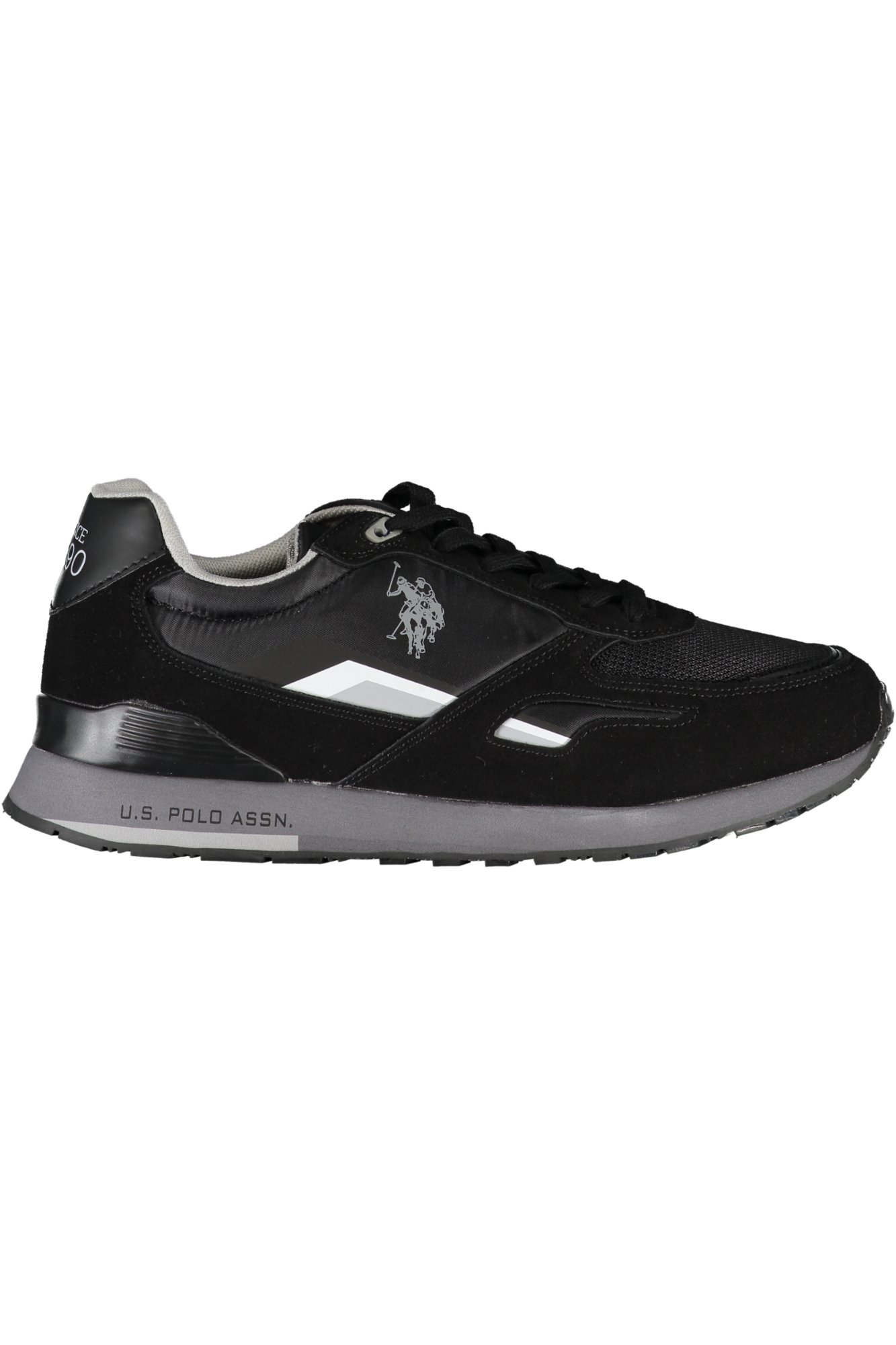 US POLO ASSN. BLACK MEN'S SPORTS FOOTWEAR