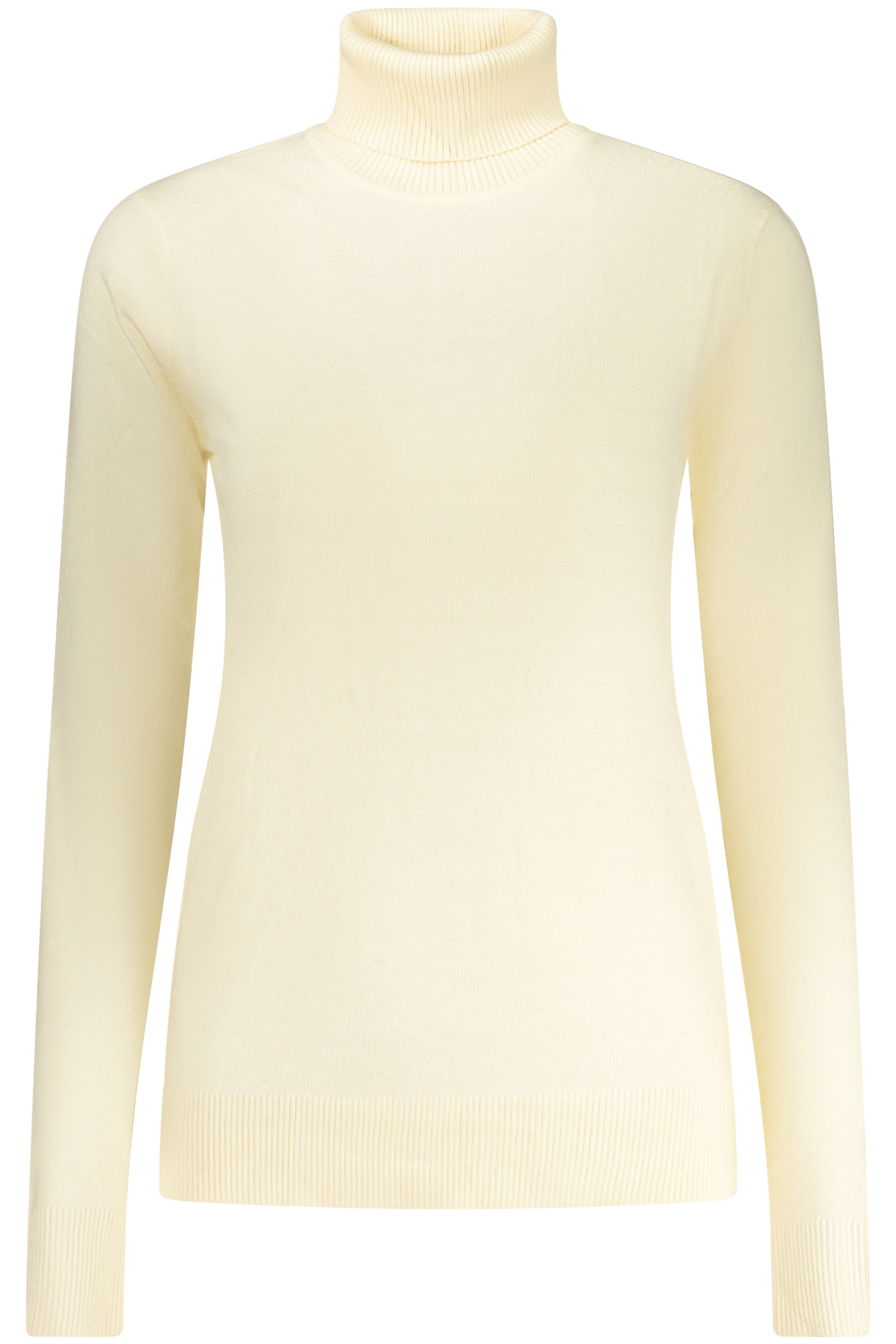 Krémový rolákový sveter