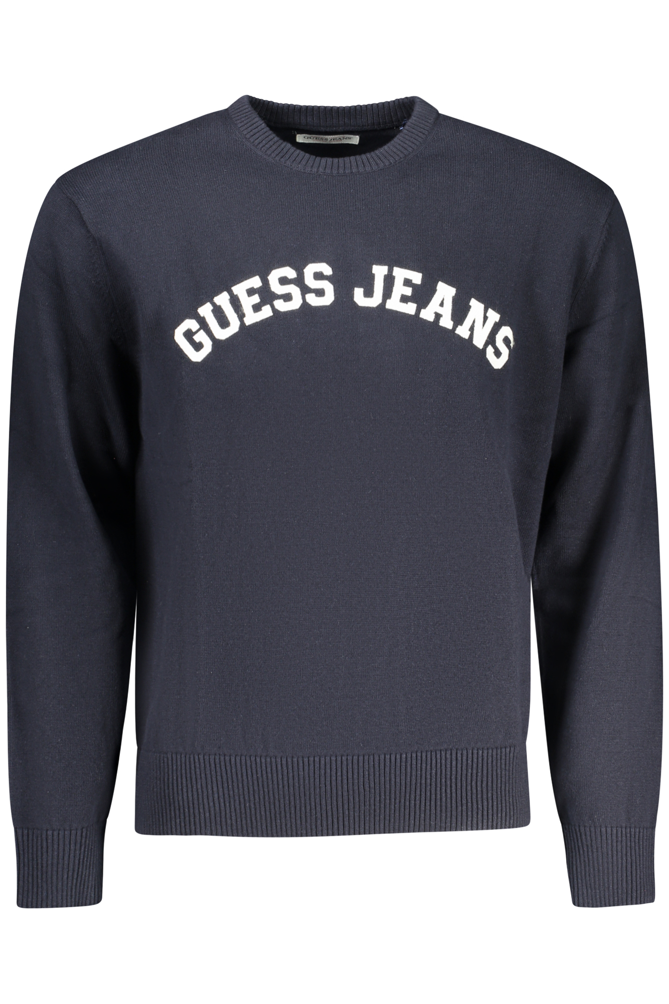 Tmavomodrý sveter Guess Jeans
