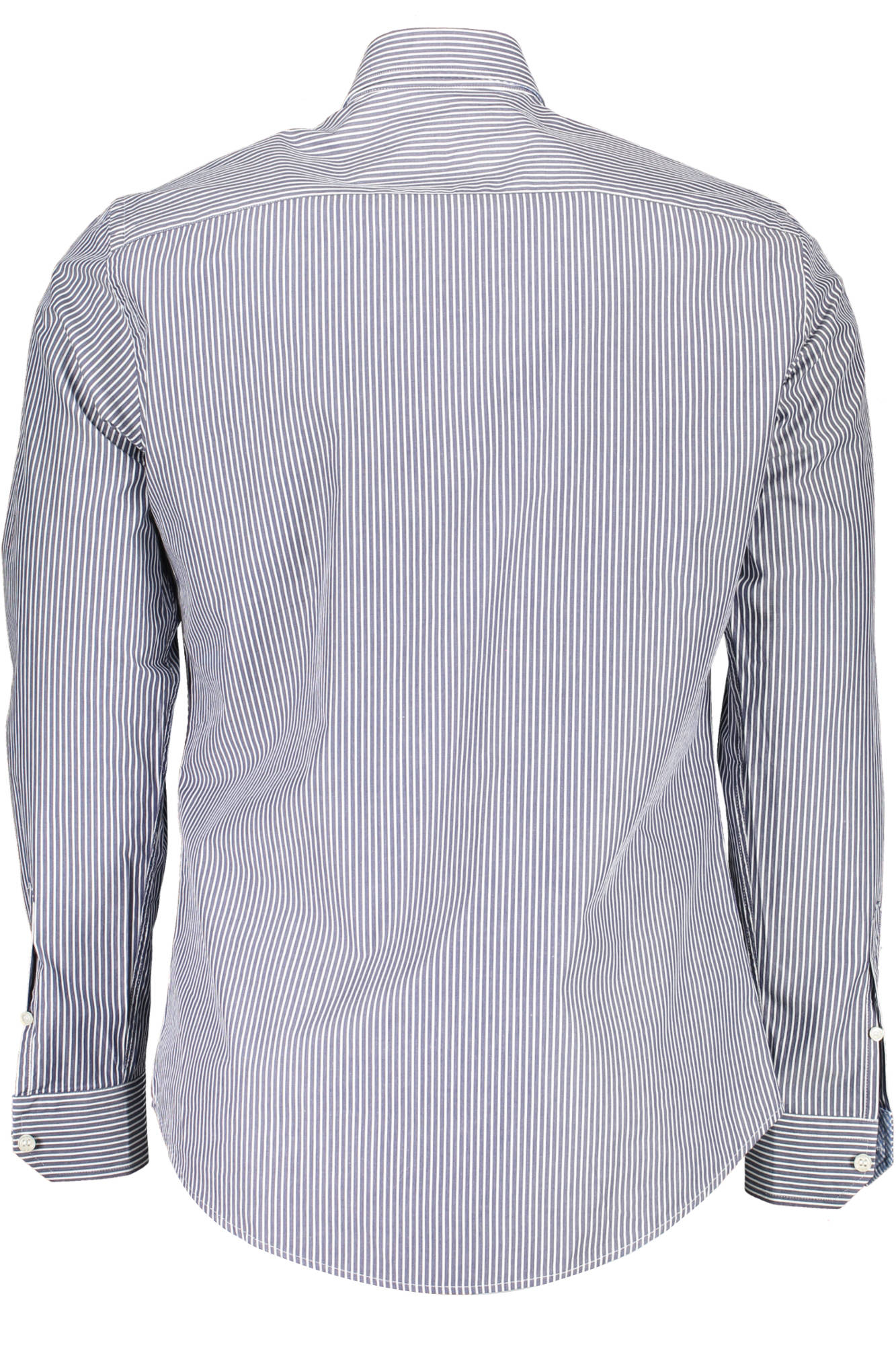 HARMONT & BLAINE MEN'S BLUE LONG SLEEVE SHIRT