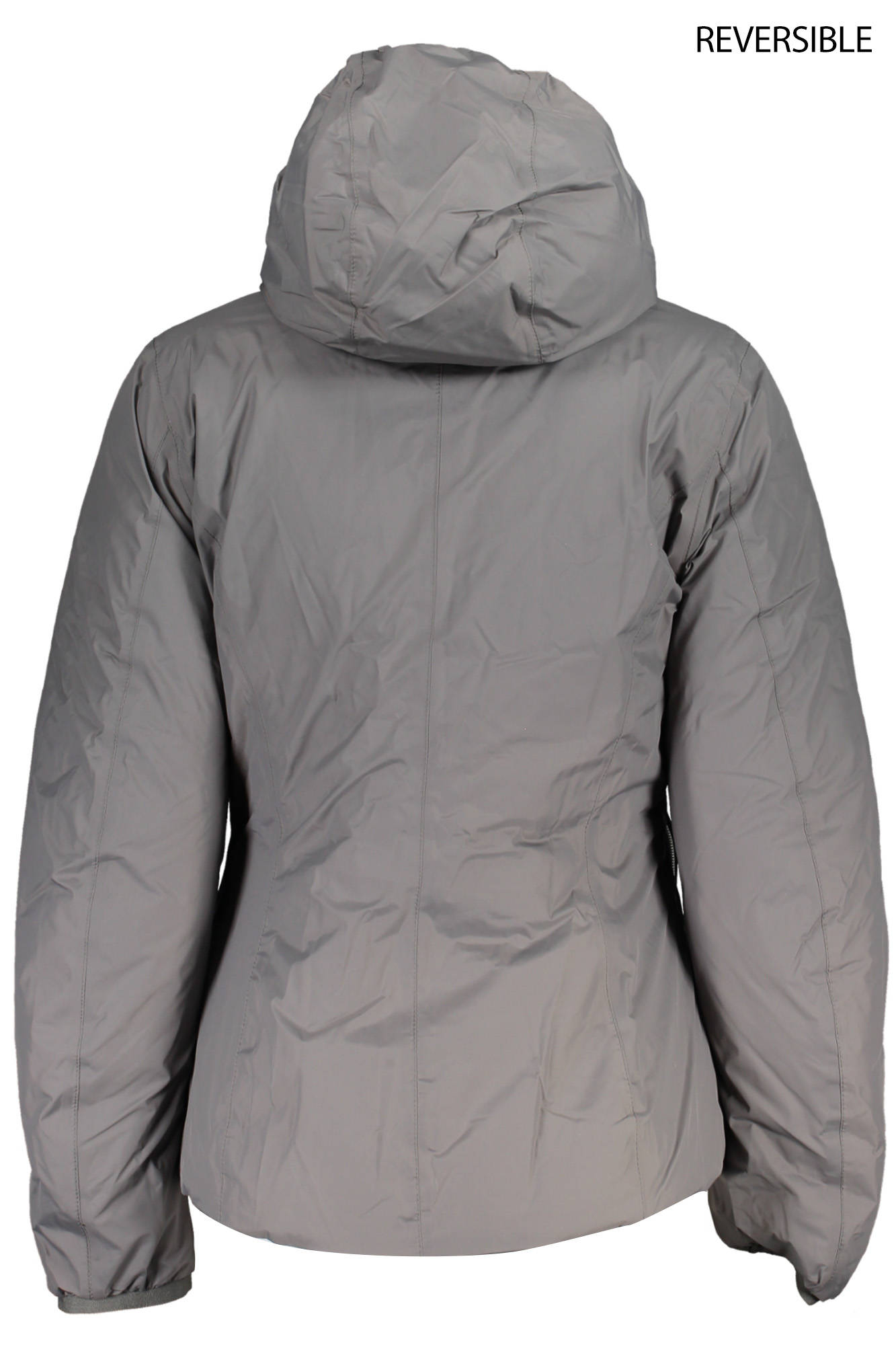 Jachetă gri reversibilă pentru femei K-WAY