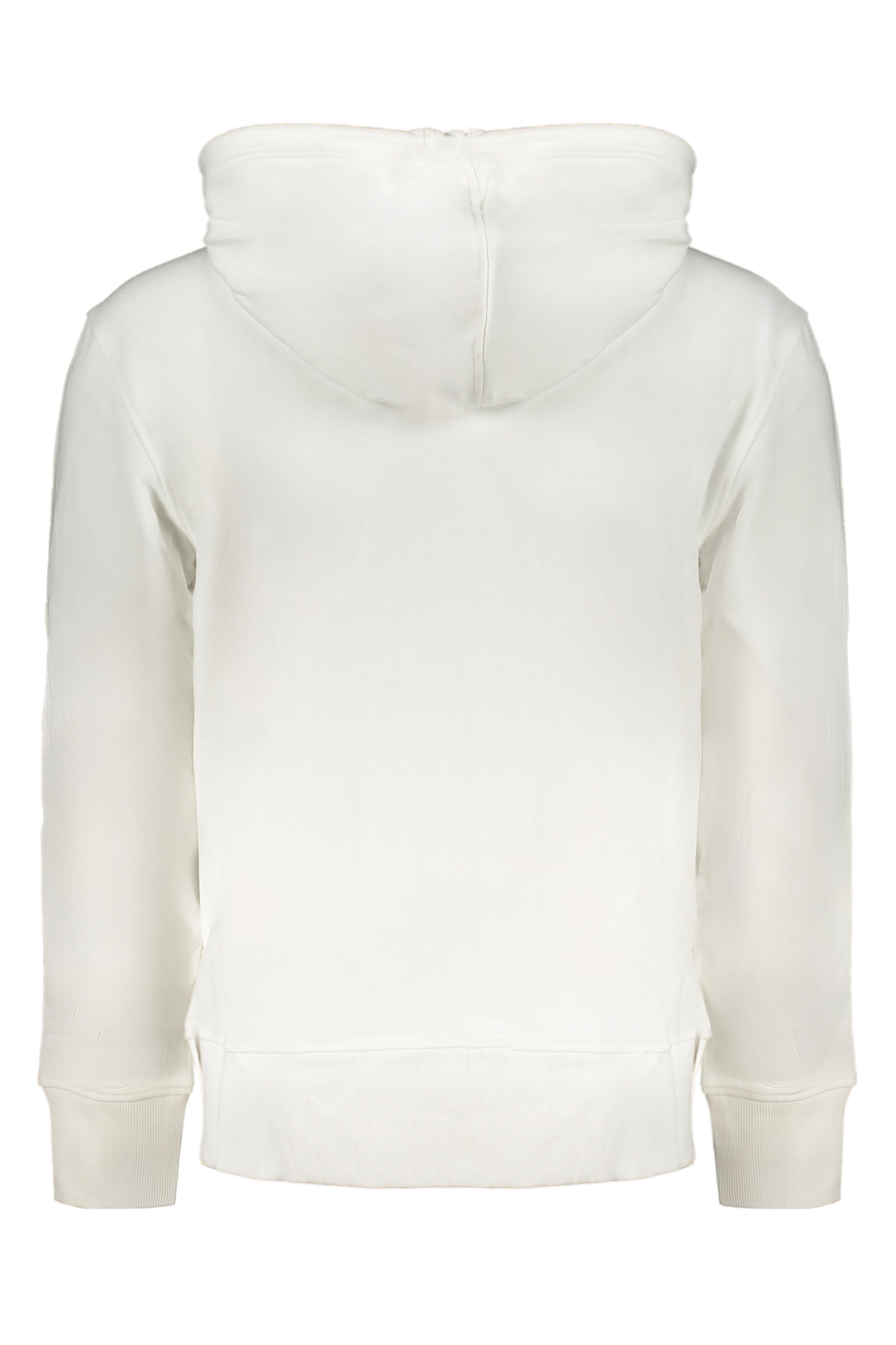 CALVIN KLEIN MEN&#039;S WHITE ZIP SWEATSHIRT