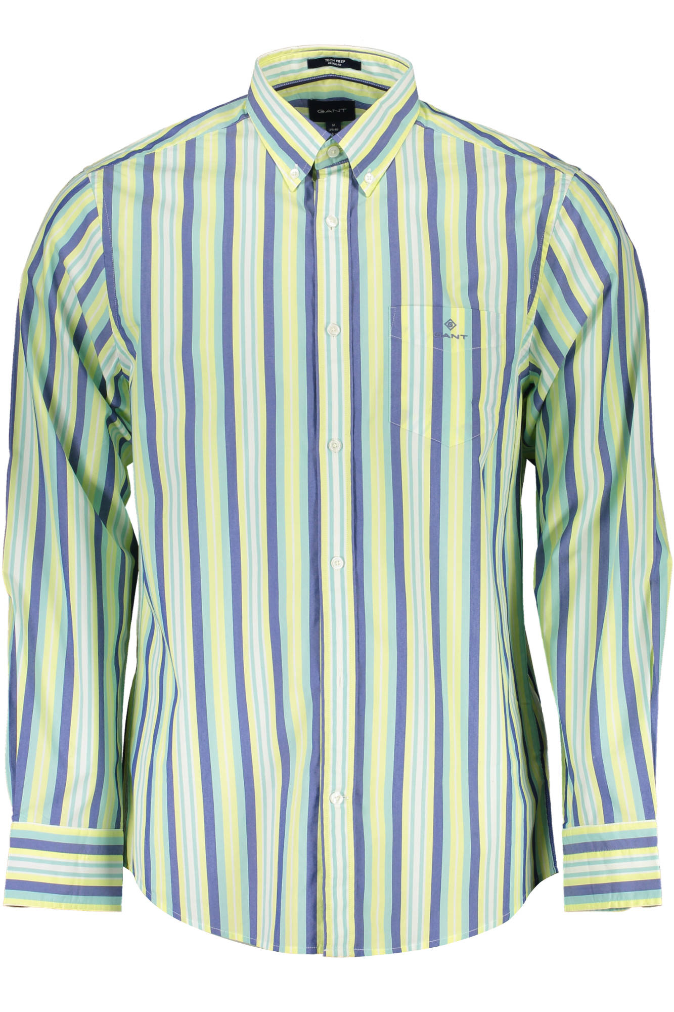 GANT MENS YELLOW LONG SLEEVE SHIRT