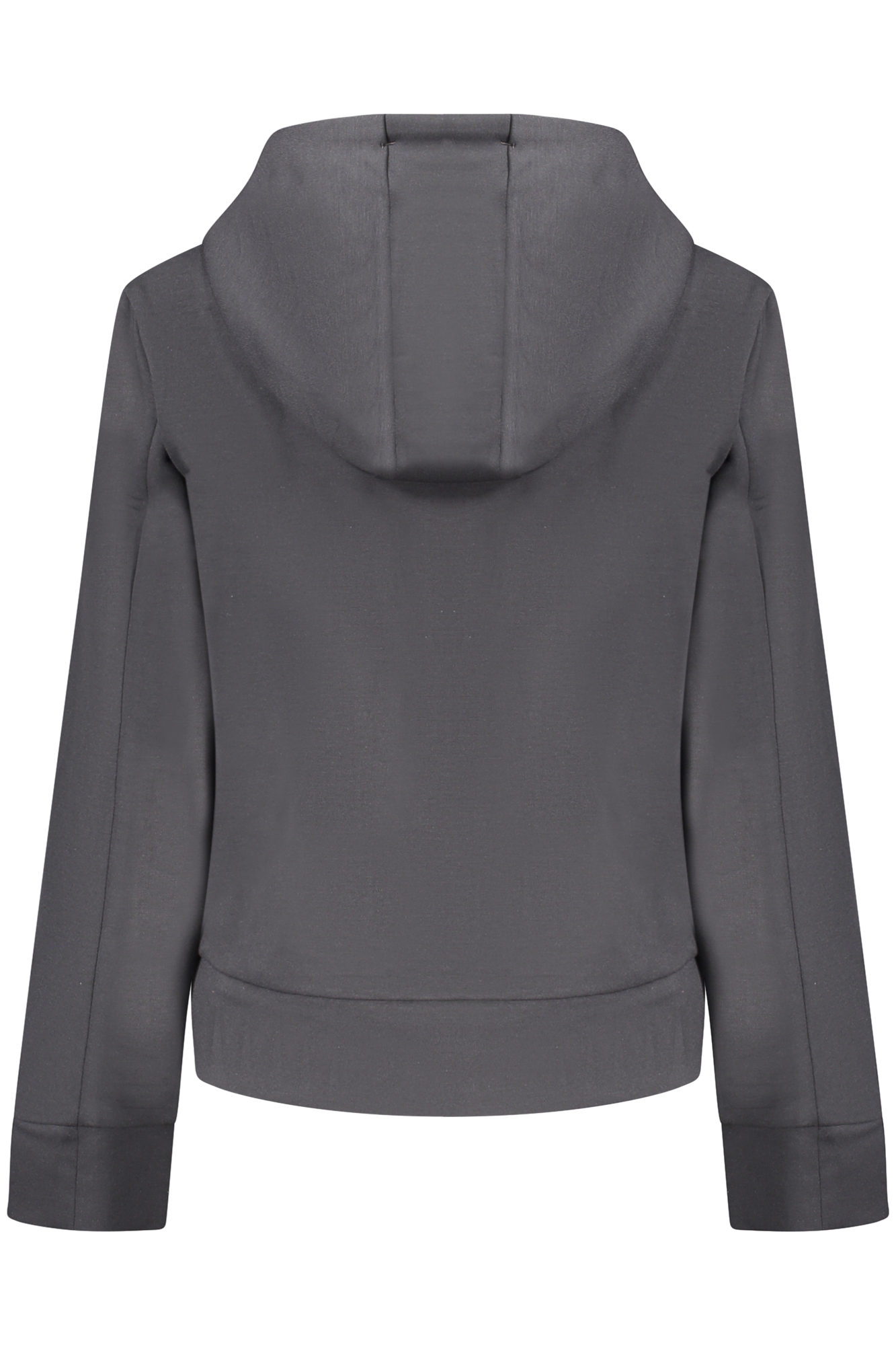 Hanorac cu fermoar K-WAY pentru femei, negru