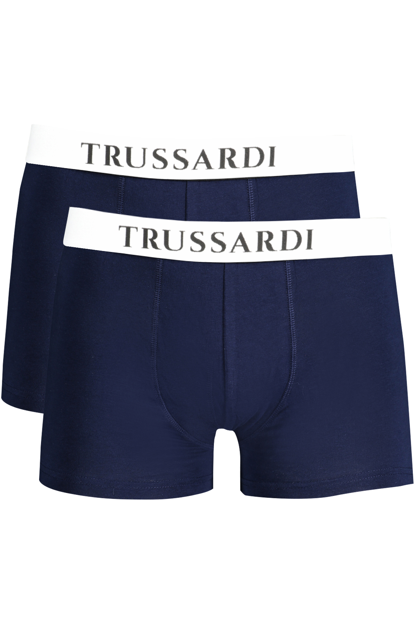 TRUSSARDI MEN&#39;S BLUE BOXER