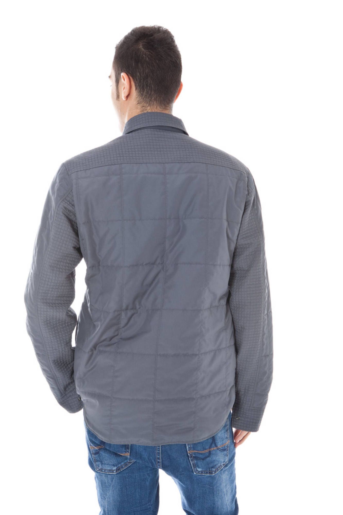 CALVIN KLEIN MEN&#039;S SPORT JACKET GRAY