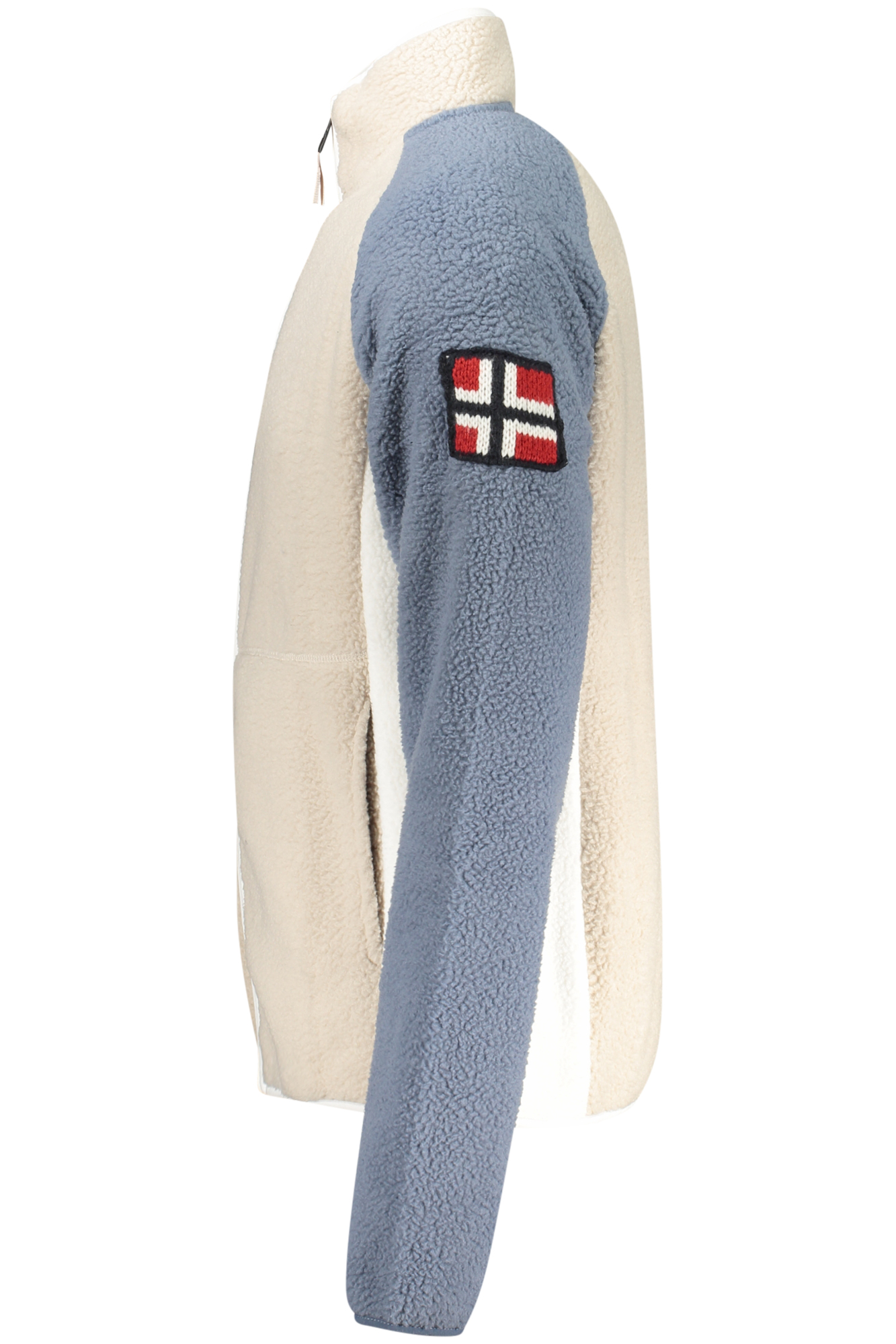 NORWAY 1963 MEN'S BEIGE ZIP-UP SWEATSHIRT