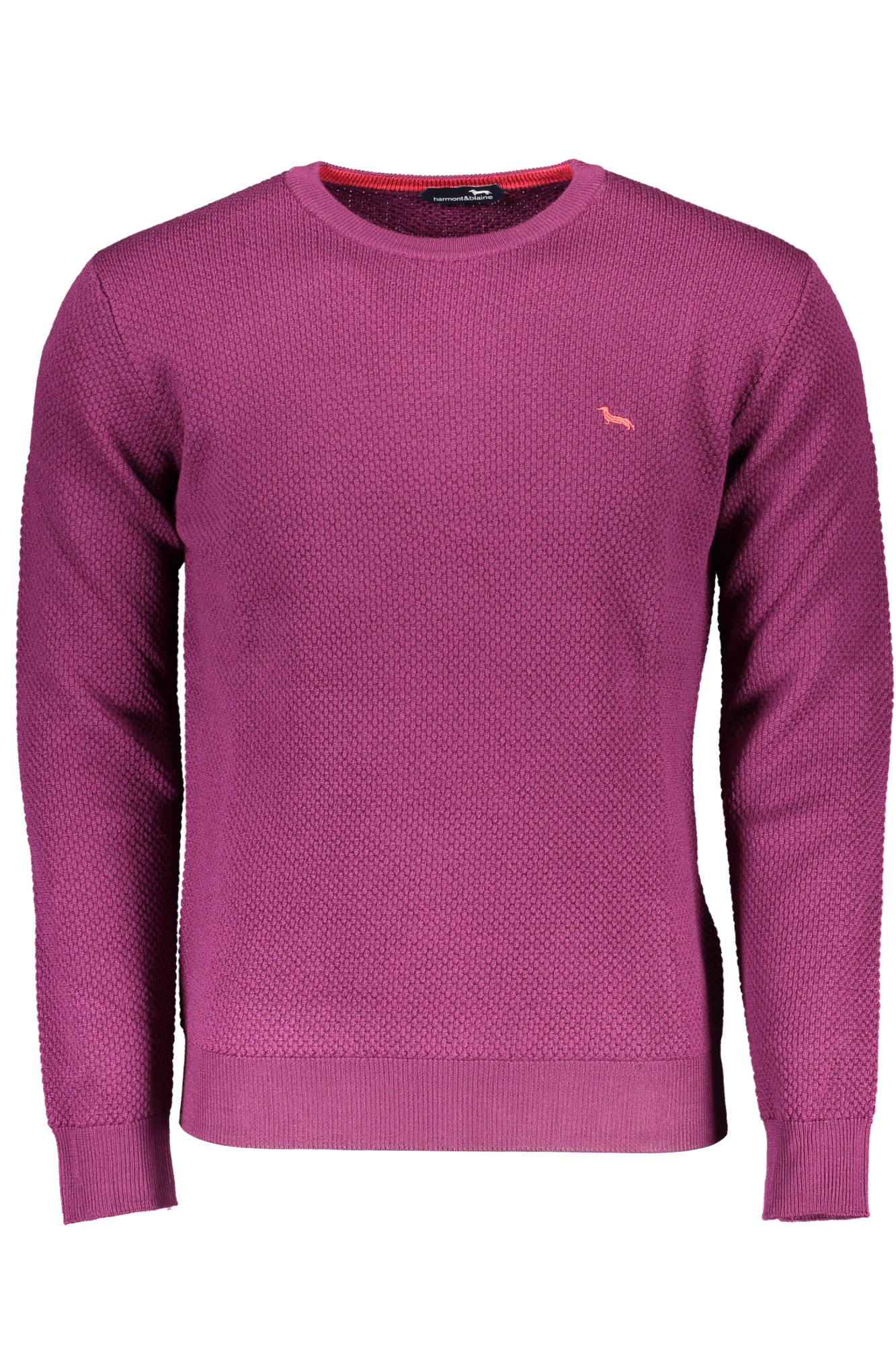 HARMONT &amp; BLAINE MEN&#039;S PURPLE SWEATER