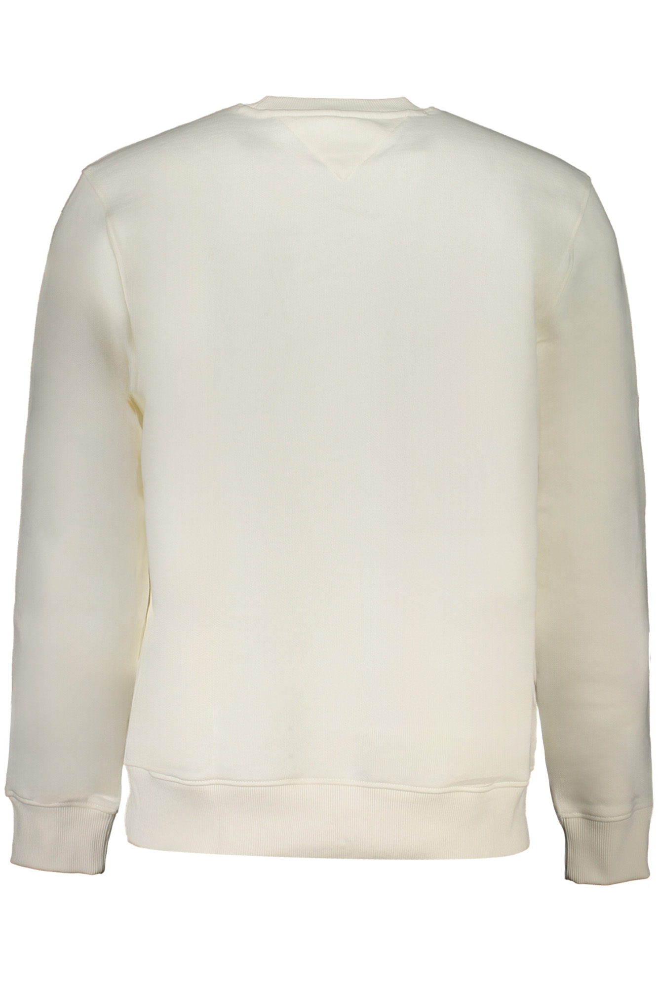 TOMMY HILFIGER MEN'S WHITE ZIPLESS SWEATSHIRT