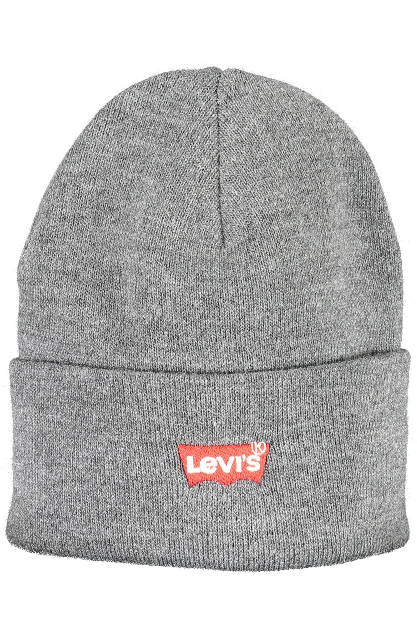 LEVI&#39;S GRAY MEN&#39;S BEANIE