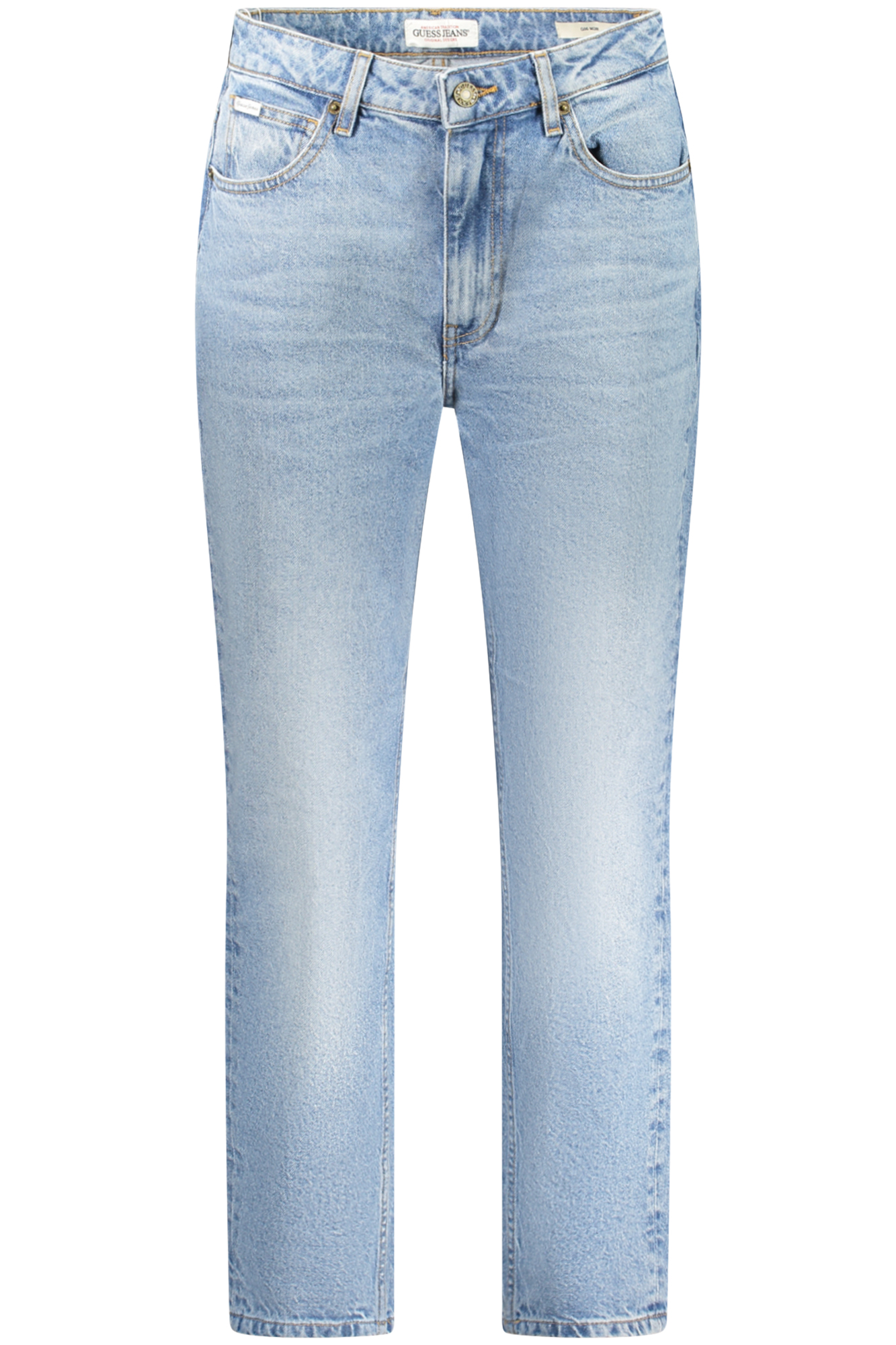 GUESS JEANS WOMENS DENIM JEANS BLUE