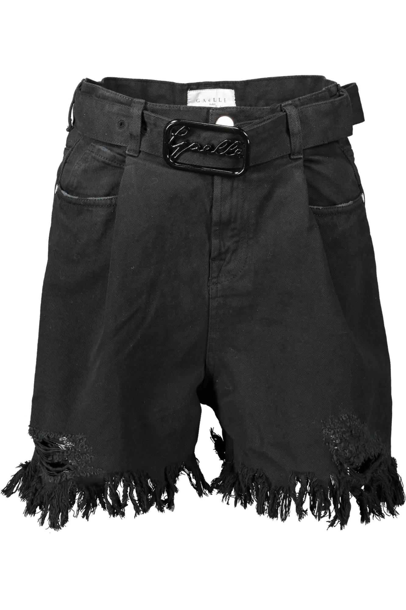 GAELLE PARIS BLACK WOMAN SHORT TROUSERS