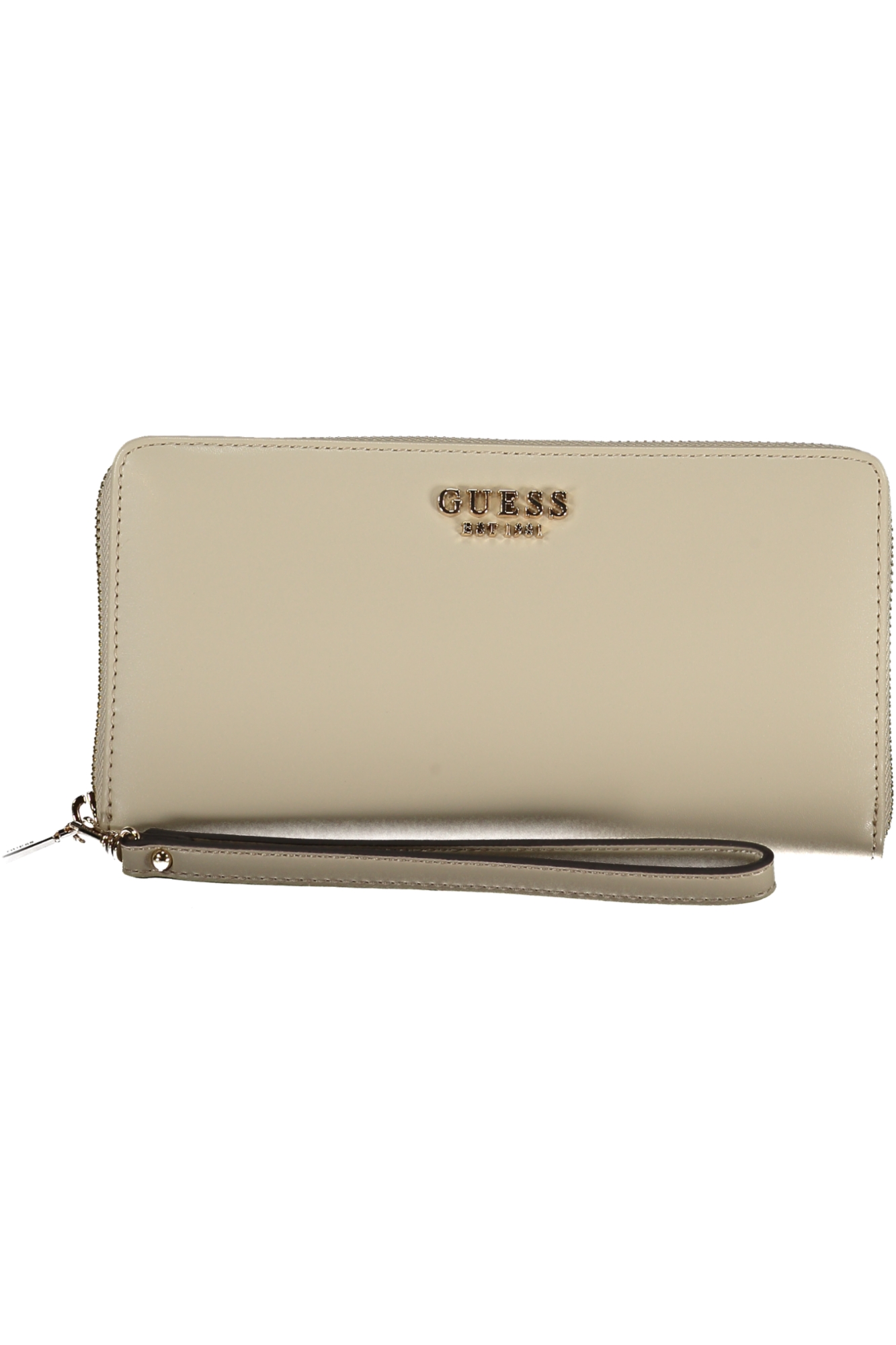 GUESS JEANS WOMEN&#039;S WALLET BEIGE
