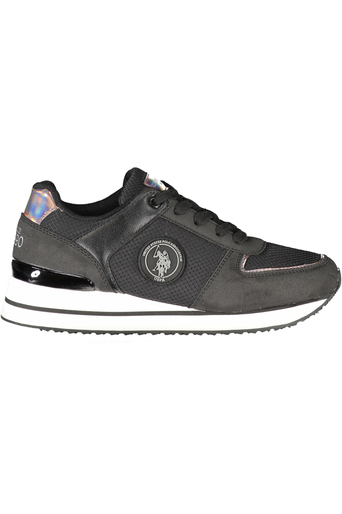 US POLO BEST PRICE BLACK WOMENS SPORTS SHOES