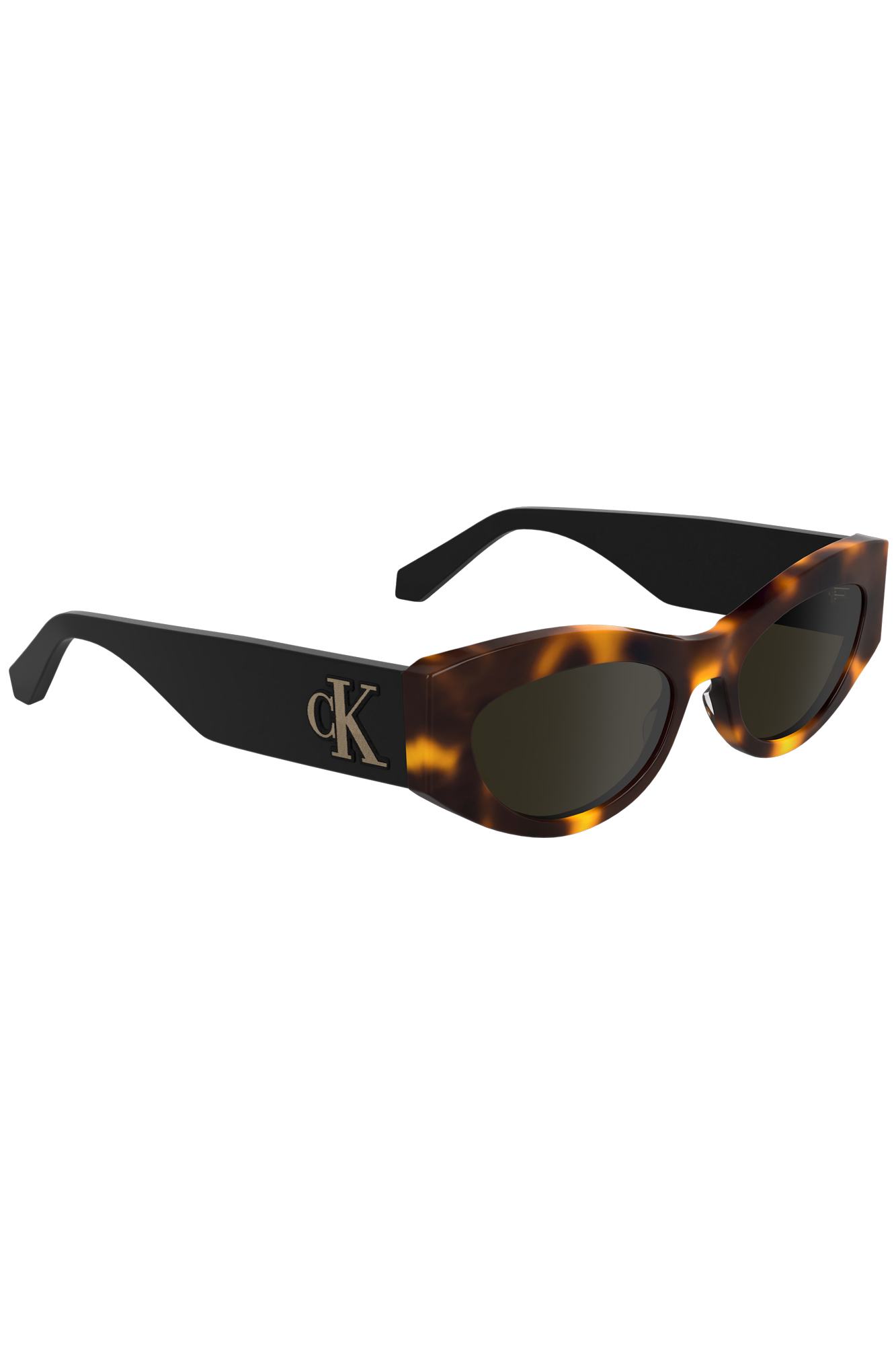 CALVIN KLEIN WOMEN&#039;S SUNGLASSES BROWN
