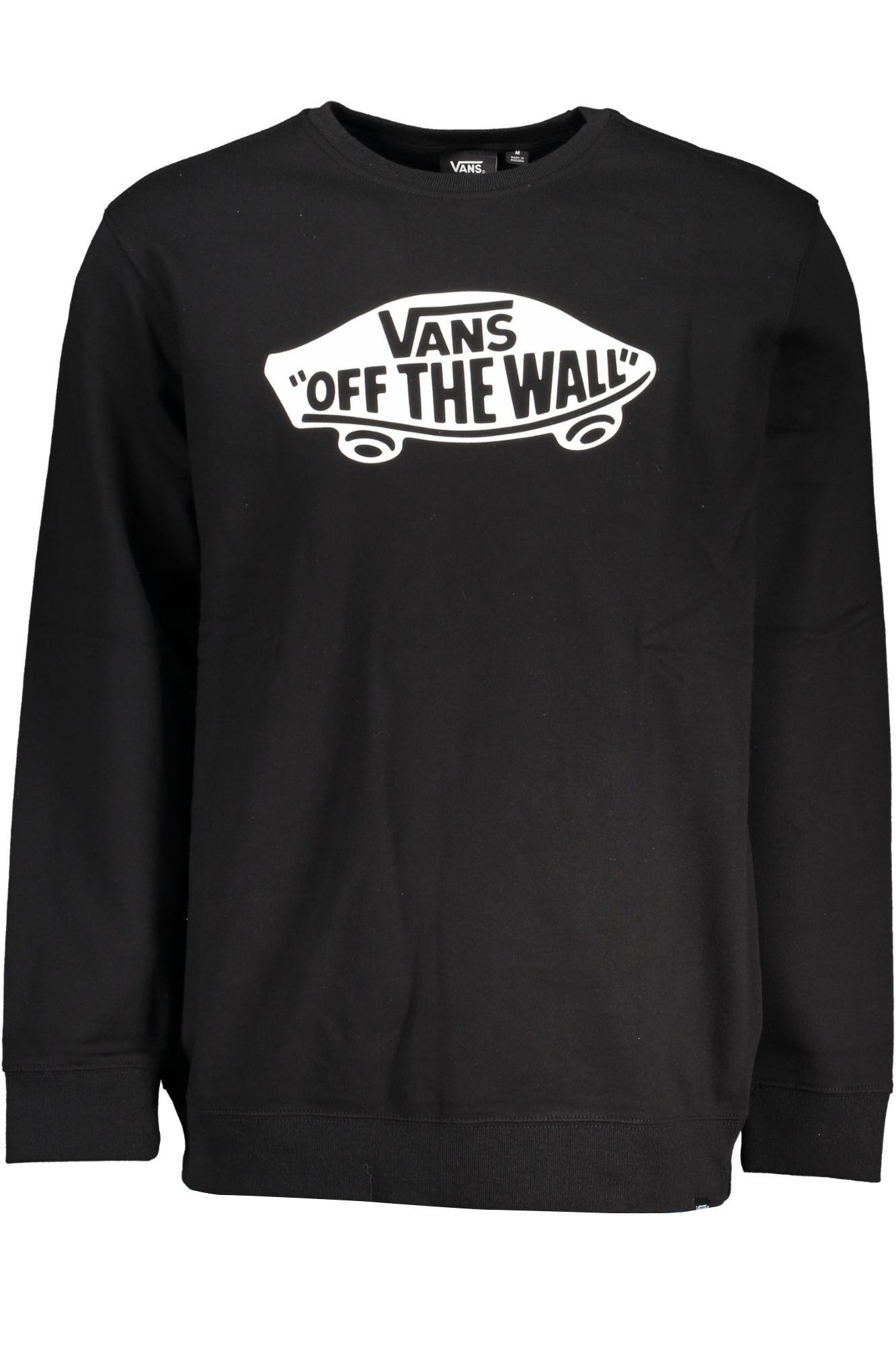 VANS BLACK MEN'S ZIPLESS SWEATSHIRT