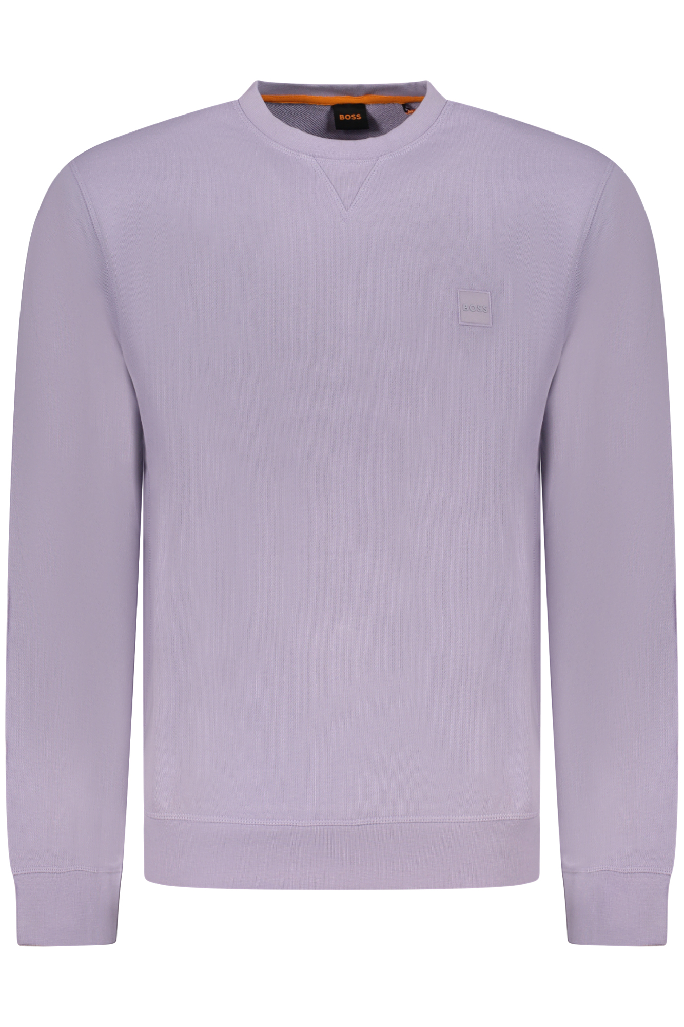 BOSS PURPLE MEN&#039;S ZIP-UP SWEATSHIRT
