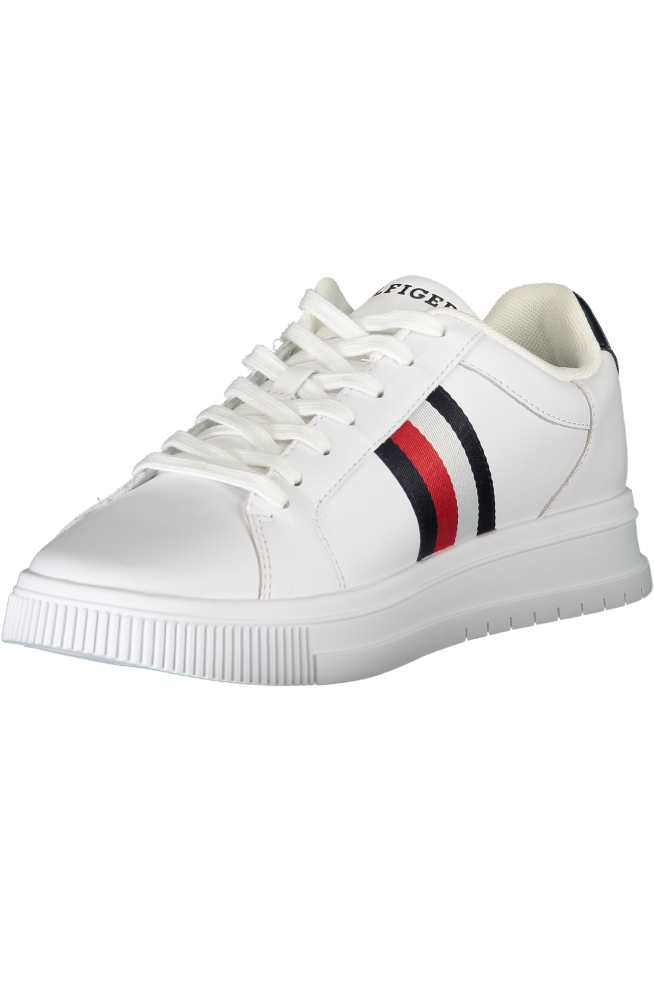 TOMMY HILFIGER MEN'S WHITE SPORTS SHOES
