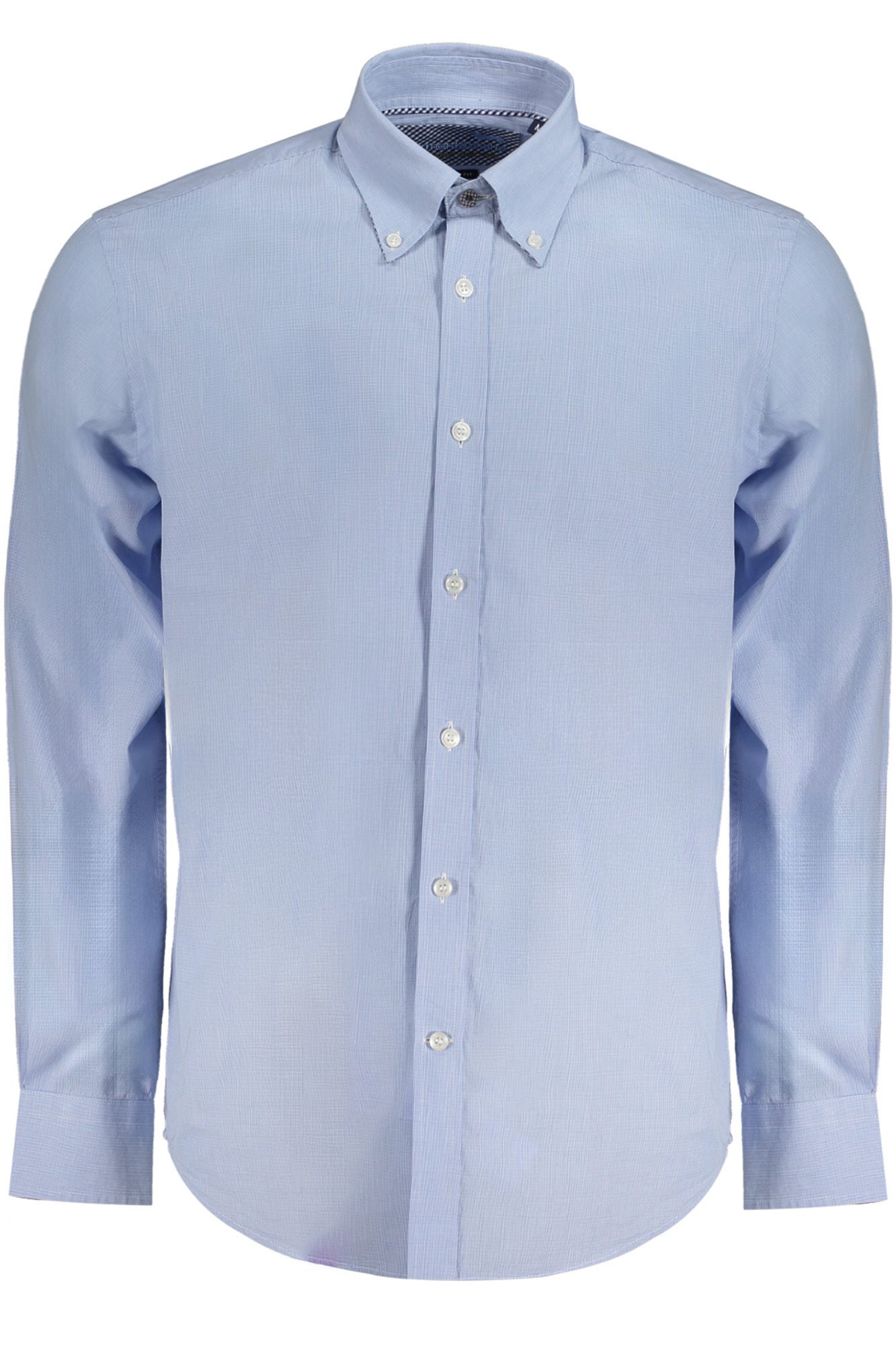 HARMONT & BLAINE MENS LONG SLEEVE SHIRT BLUE