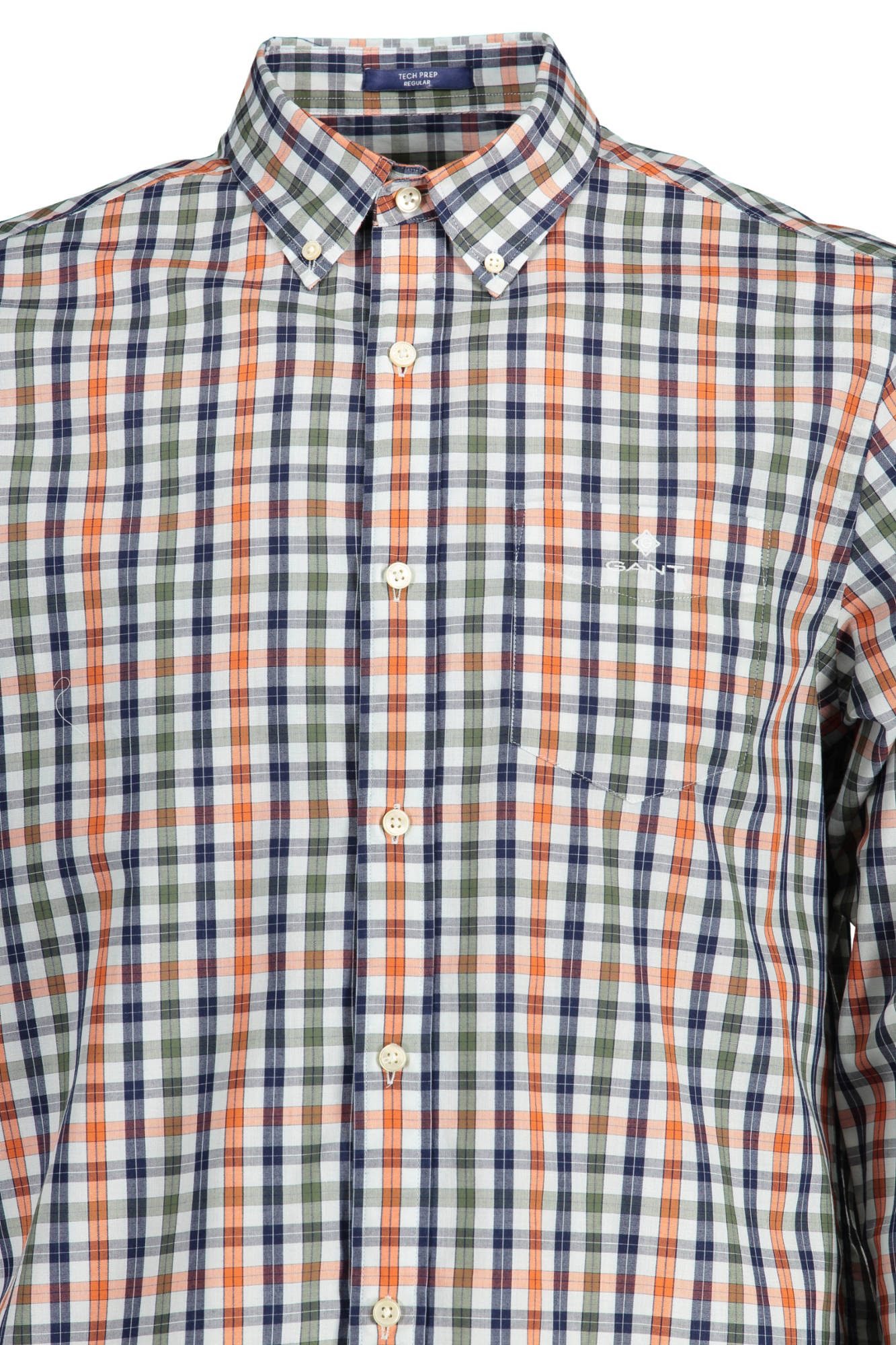 GANT LONG SLEEVE SHIRT MEN GREEN