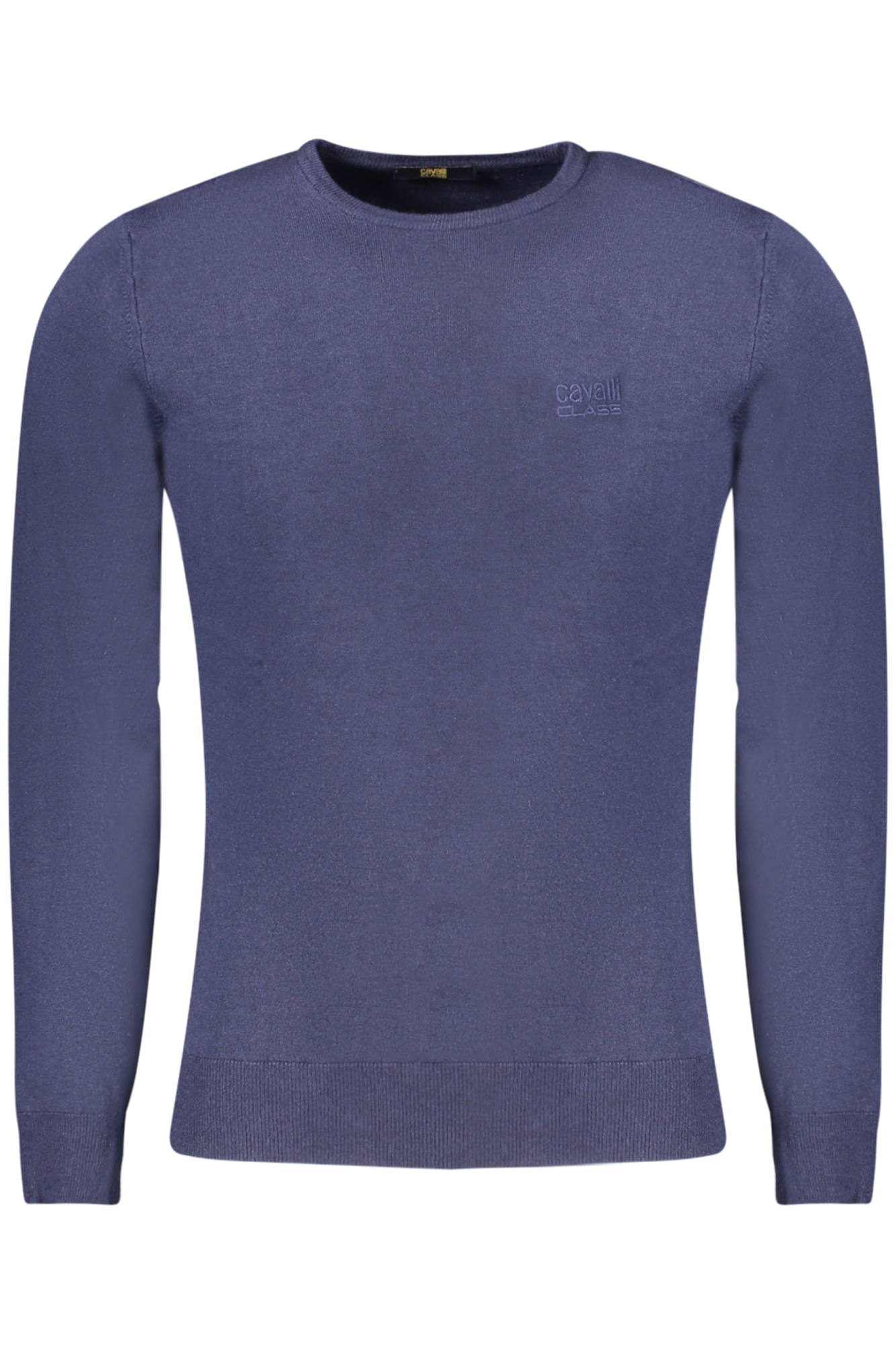 CAVALLI CLASS MEN'S BLUE SWEATER