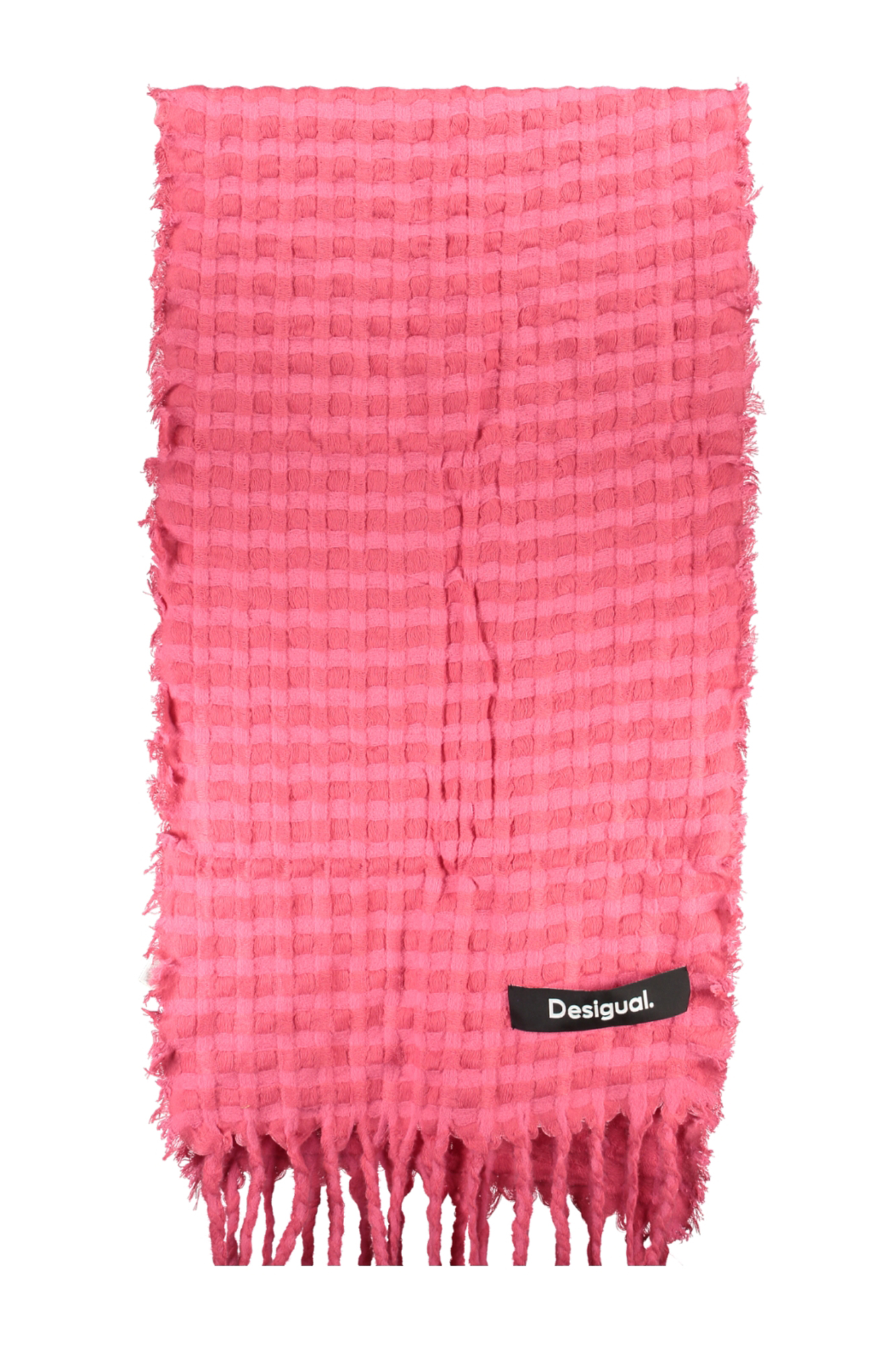 DESIGUAL WOMEN&#039;S PINK SCARF