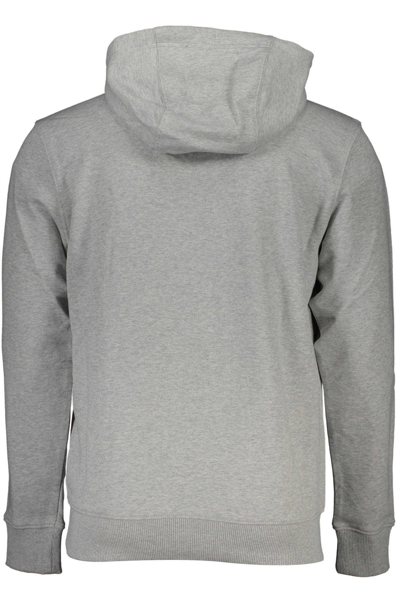 TOMMY HILFIGER MEN'S GRAY ZIPLESS SWEATSHIRT