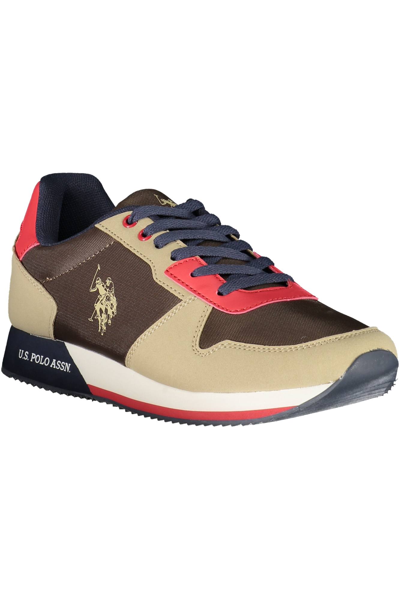 US POLO BEST PRICE BROWN MEN'S SPORTS SHOES