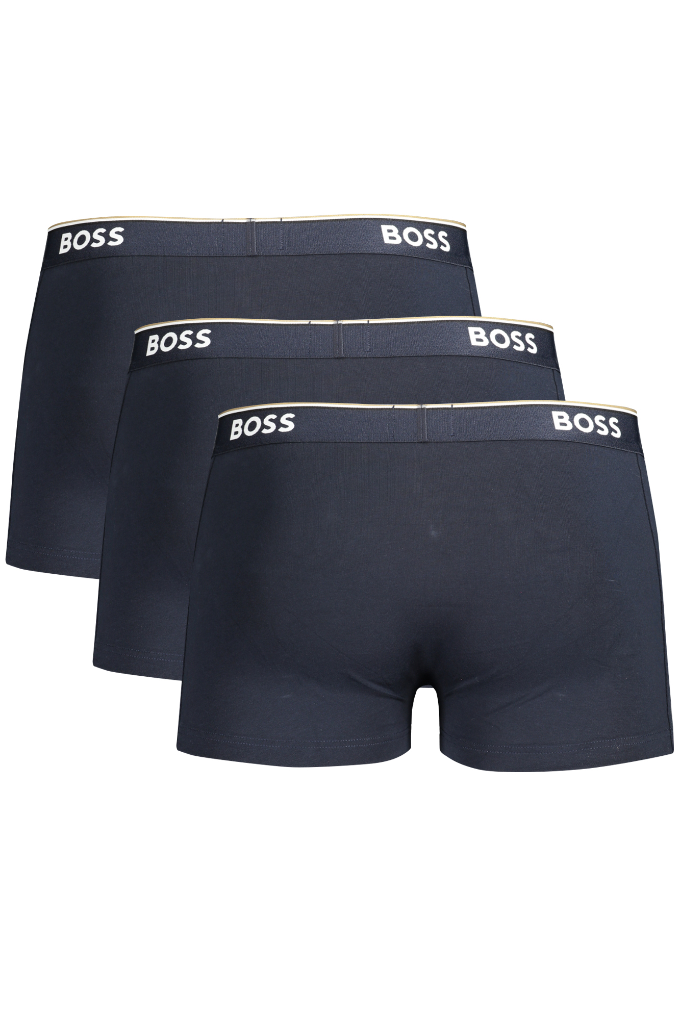 3PACK boxeri bărbați Hugo Boss albastru închis