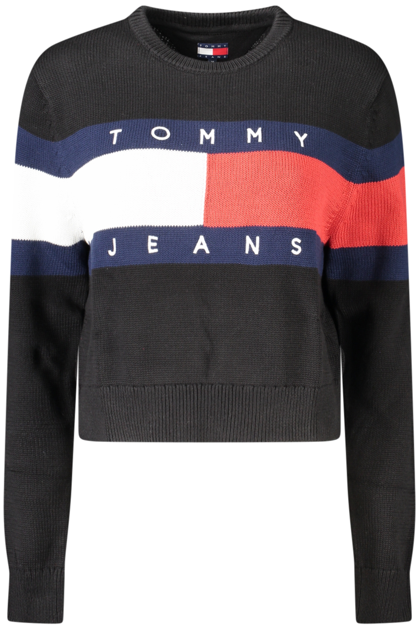 TOMMY HILFIGER WOMENS BLACK SWEATER