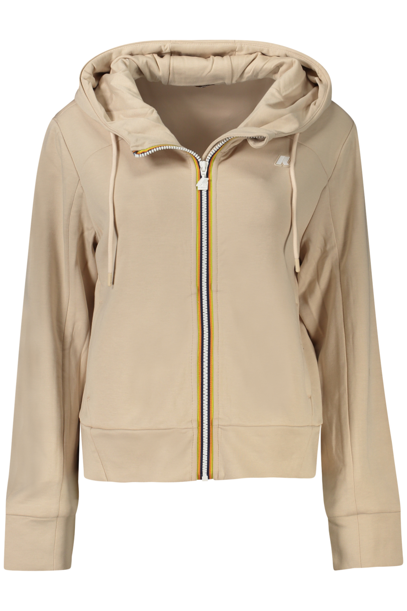 K-WAY WOMEN&#039;S PINK ZIP-UP SWEATSHIRT