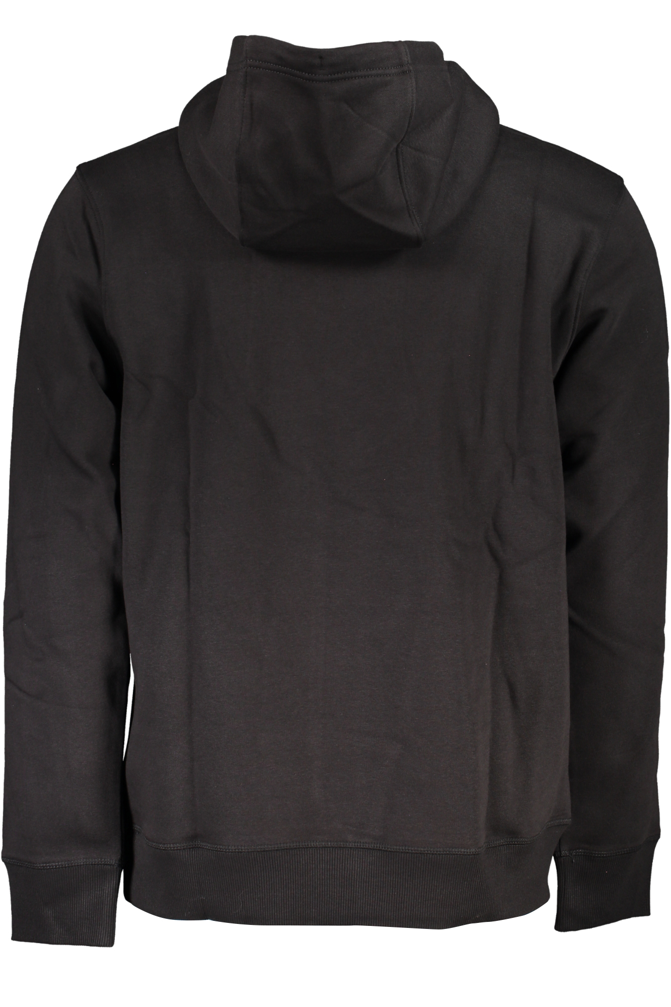 TOMMY HILFIGER MEN'S BLACK ZIPLESS SWEATSHIRT