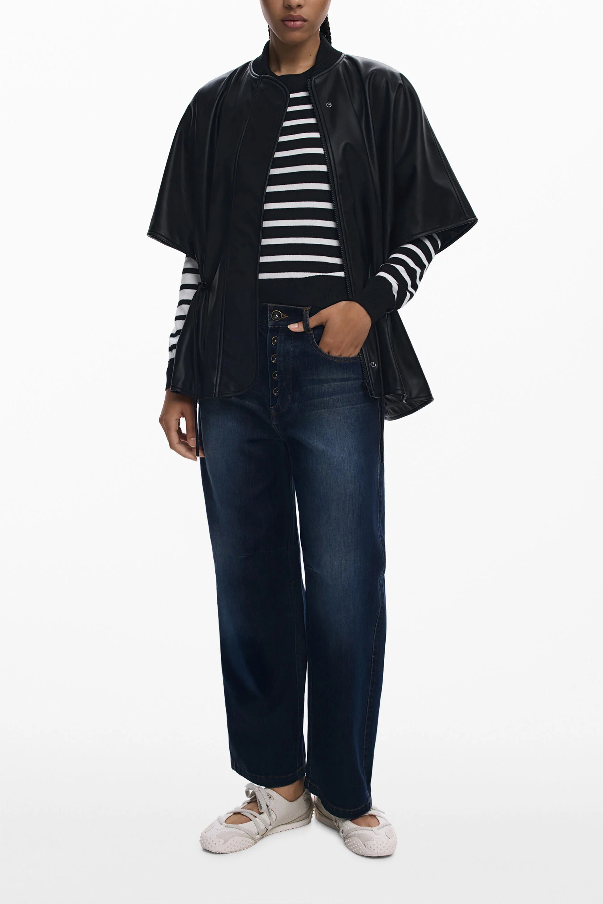 Geacă de piele pentru femei