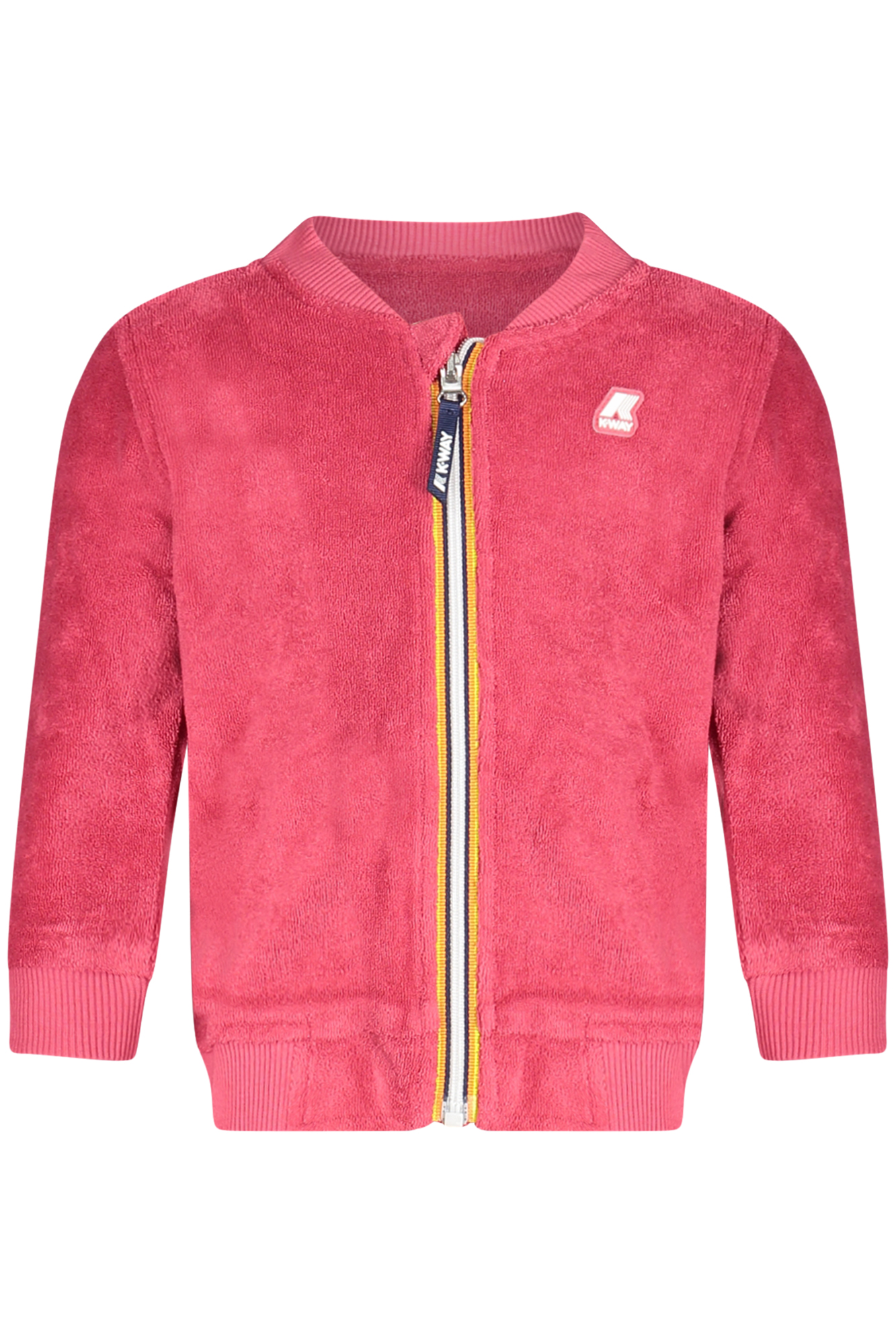 K-WAY ZIP-UP SWEATSHIRT FOR GIRLS PINK