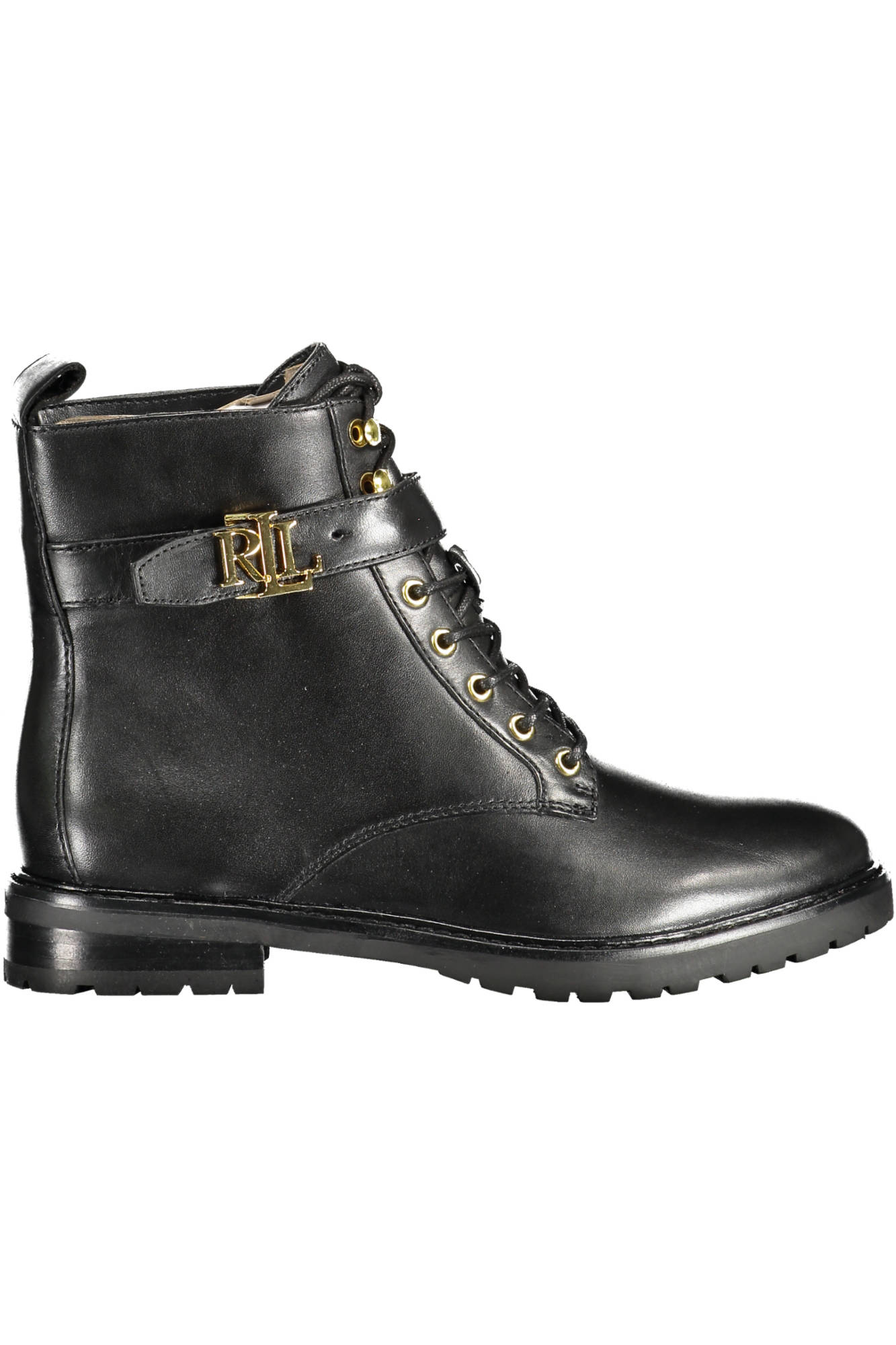 RALPH LAUREN WOMEN&#039;S BLACK FOOTWEAR BOOT