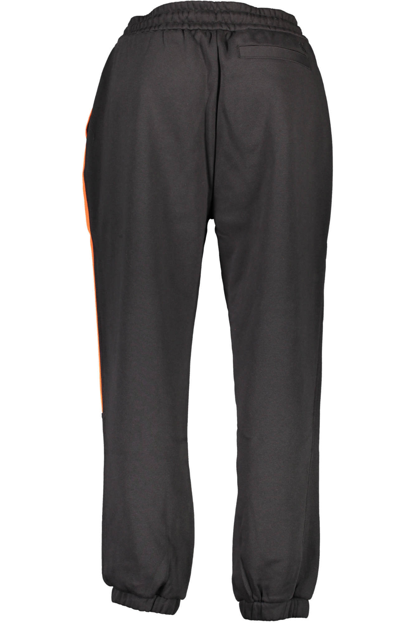 Pantaloni sport si de casa pentru barbati Calvin Klein Jeans - negru, oranj