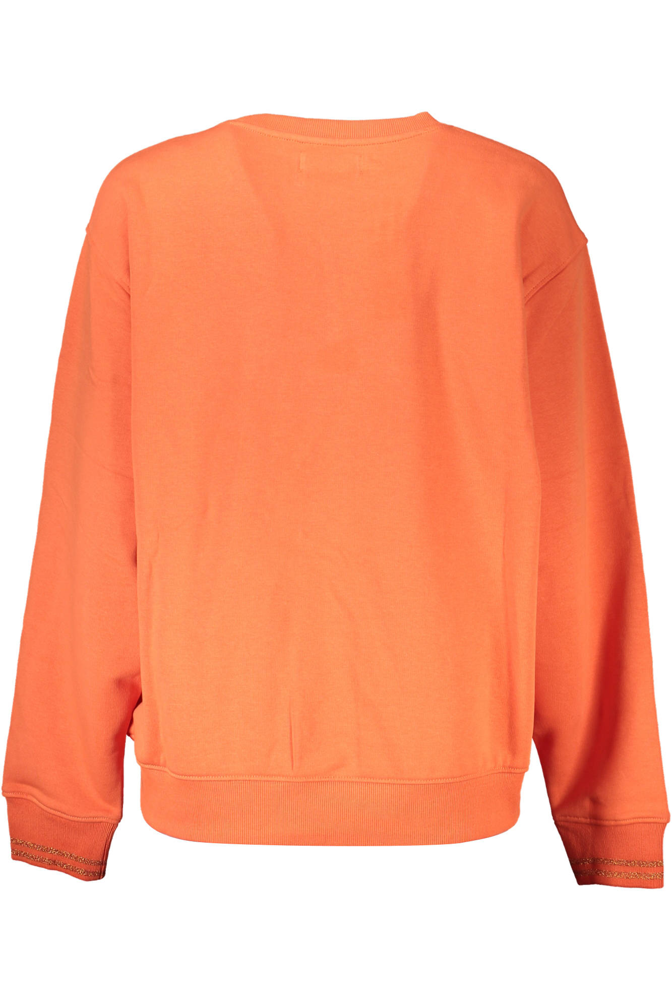 DESIGUAL ORANGE WOMEN&#039;S SWEATSHIRT WITHOUT ZIP