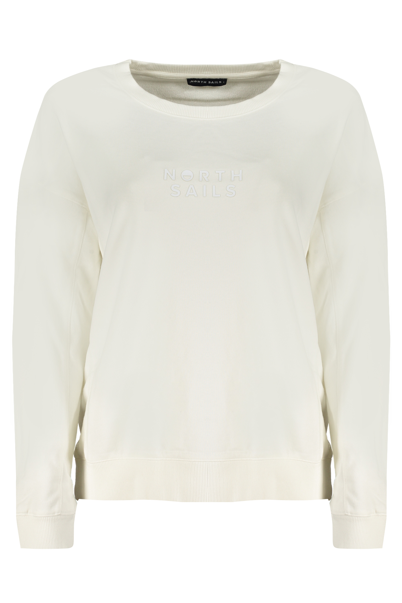 NORTH SAILS WOMENS ZIPLESS SWEATSHIRT WHITE